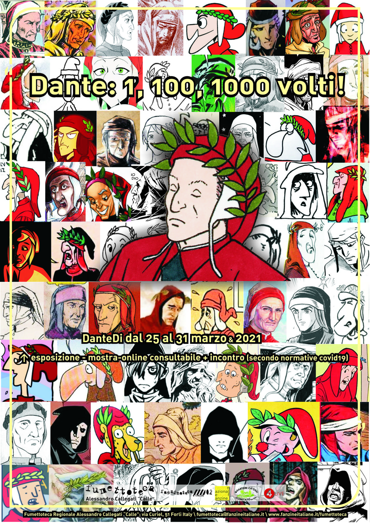 Dante: 1, 100, 1000 volti