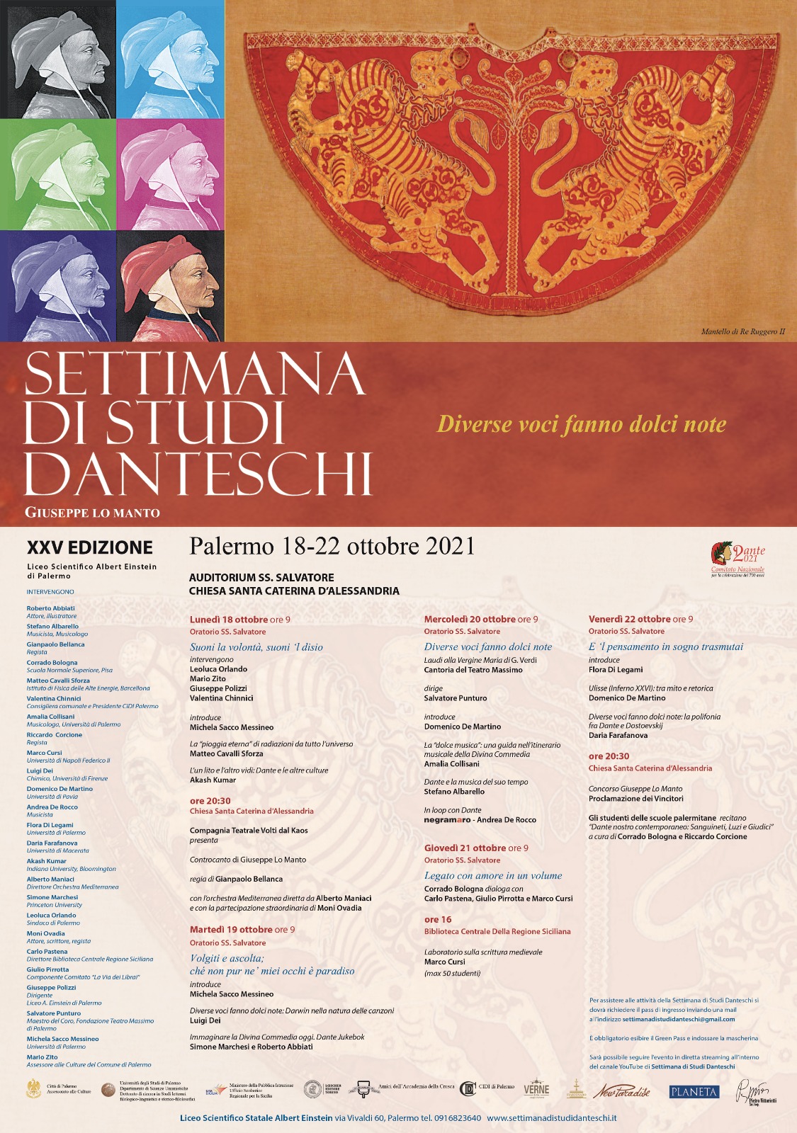 SETTIMANA DI STUDI DANTESCHI XXV EDIZIONE Diverse voci fanno dolci note