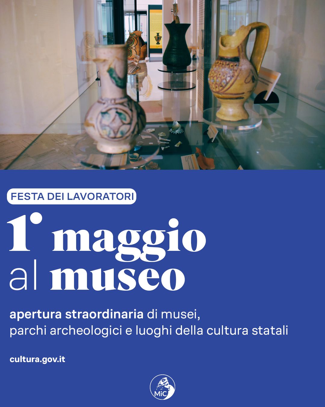 1 maggio 2026 al Museo archeologico nazionale di Eboli