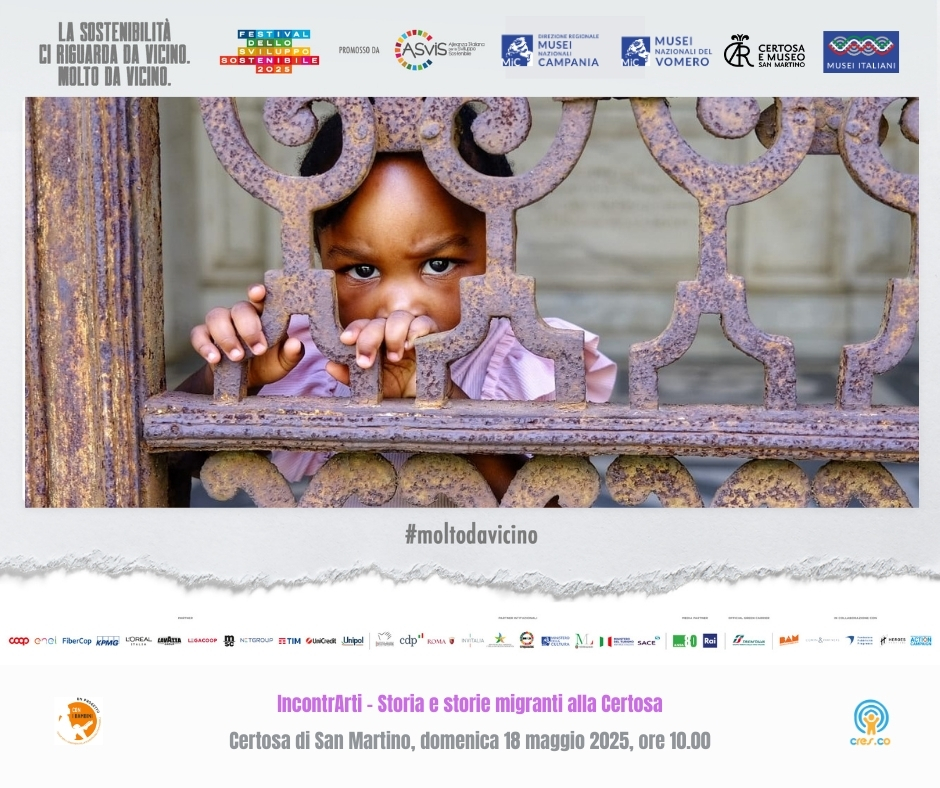 FESTIVAL DELLO SVILUPPO SOSTENIBILE 2025 | IncontrArti – Storia e storie migranti alla Certosa