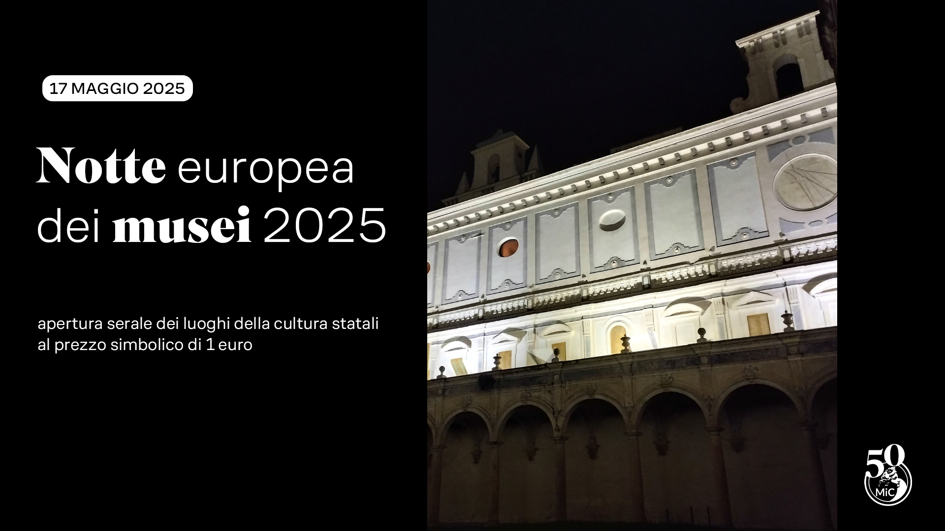 Notte Europea dei Musei alla Certosa e Museo di San Martino 2025