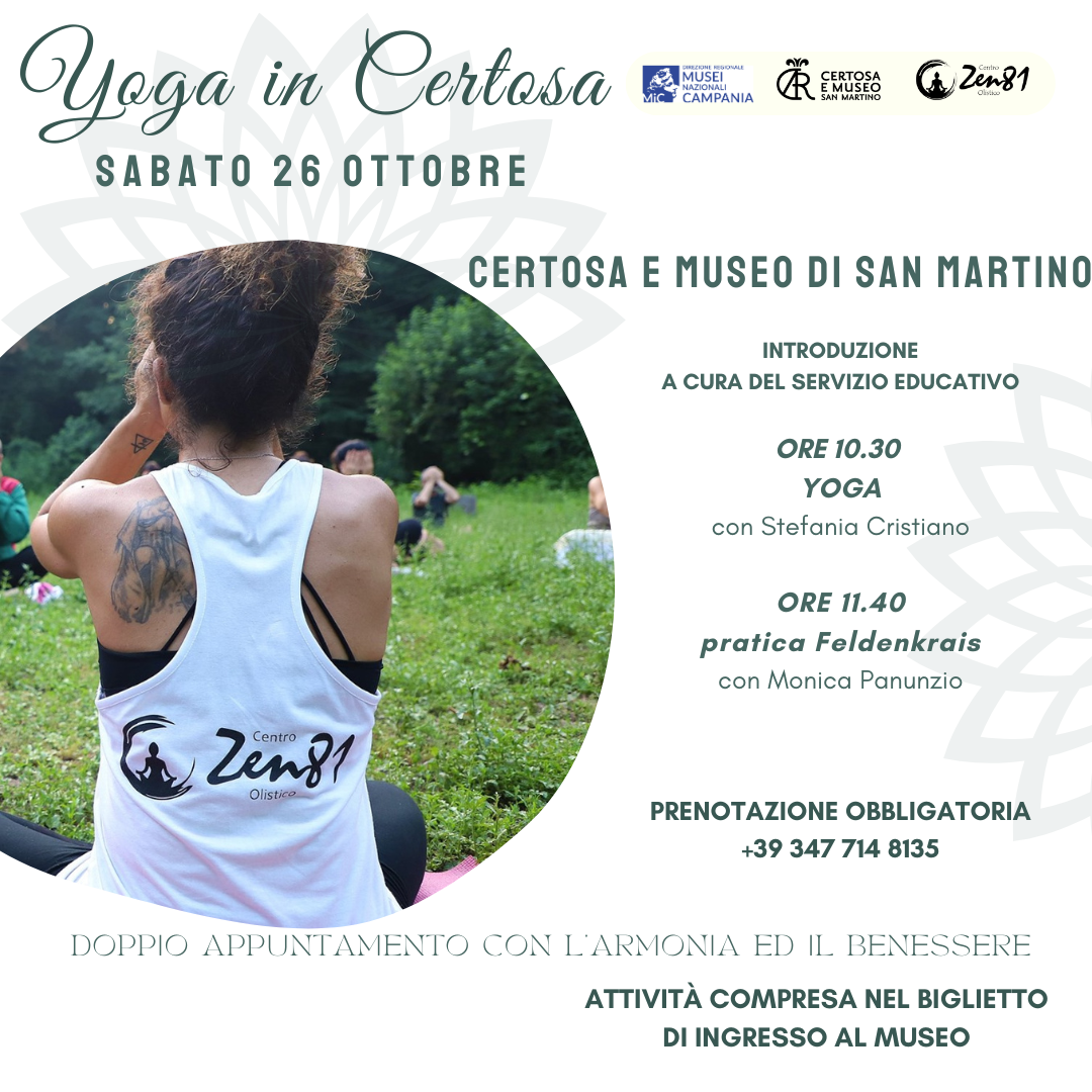 YOGA IN CERTOSA - TRA ARMONIA E BENESSERE