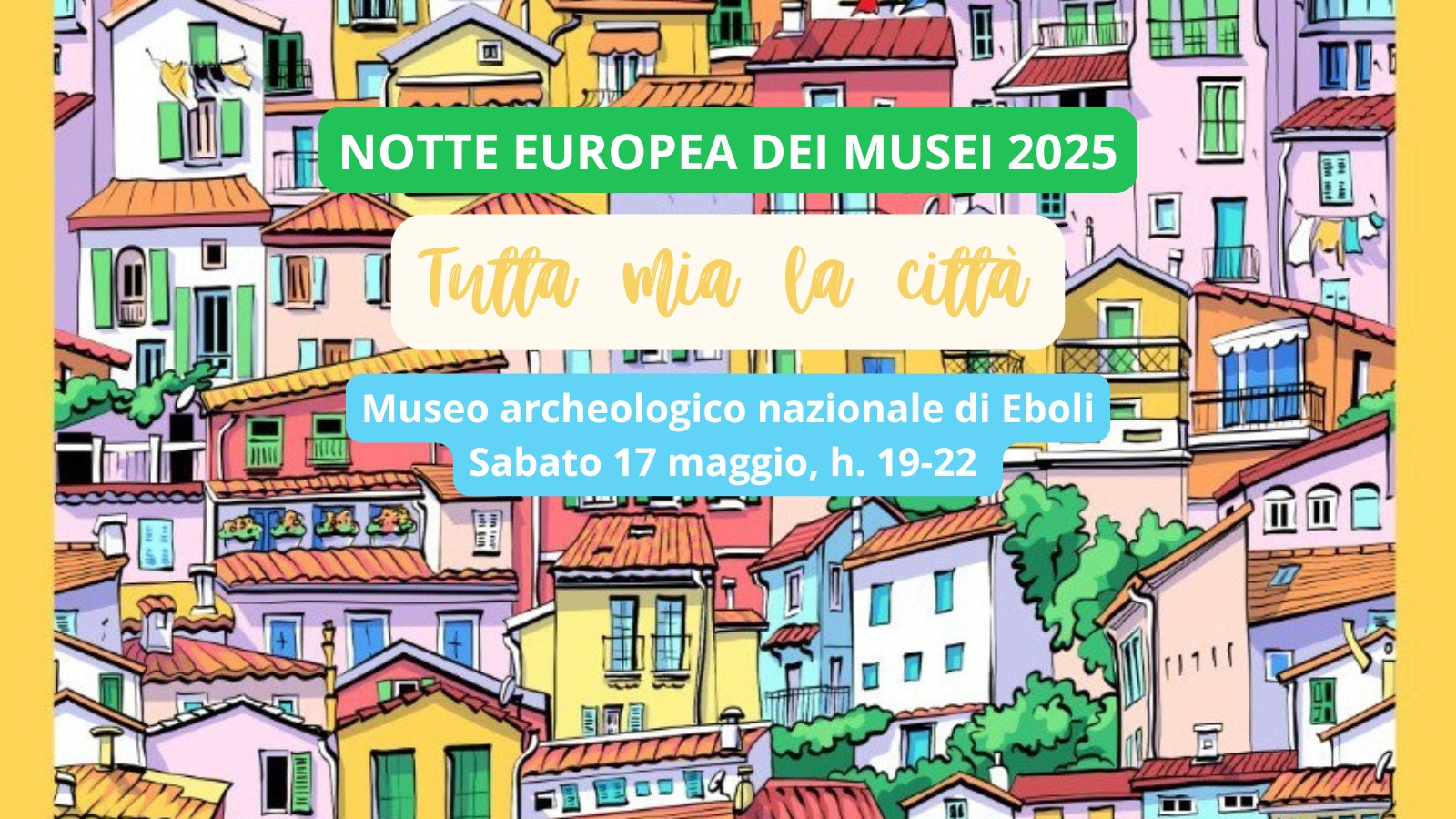 Notte Europea dei Musei 2025 al ManES | Tutta mia la città | mostra d'arte