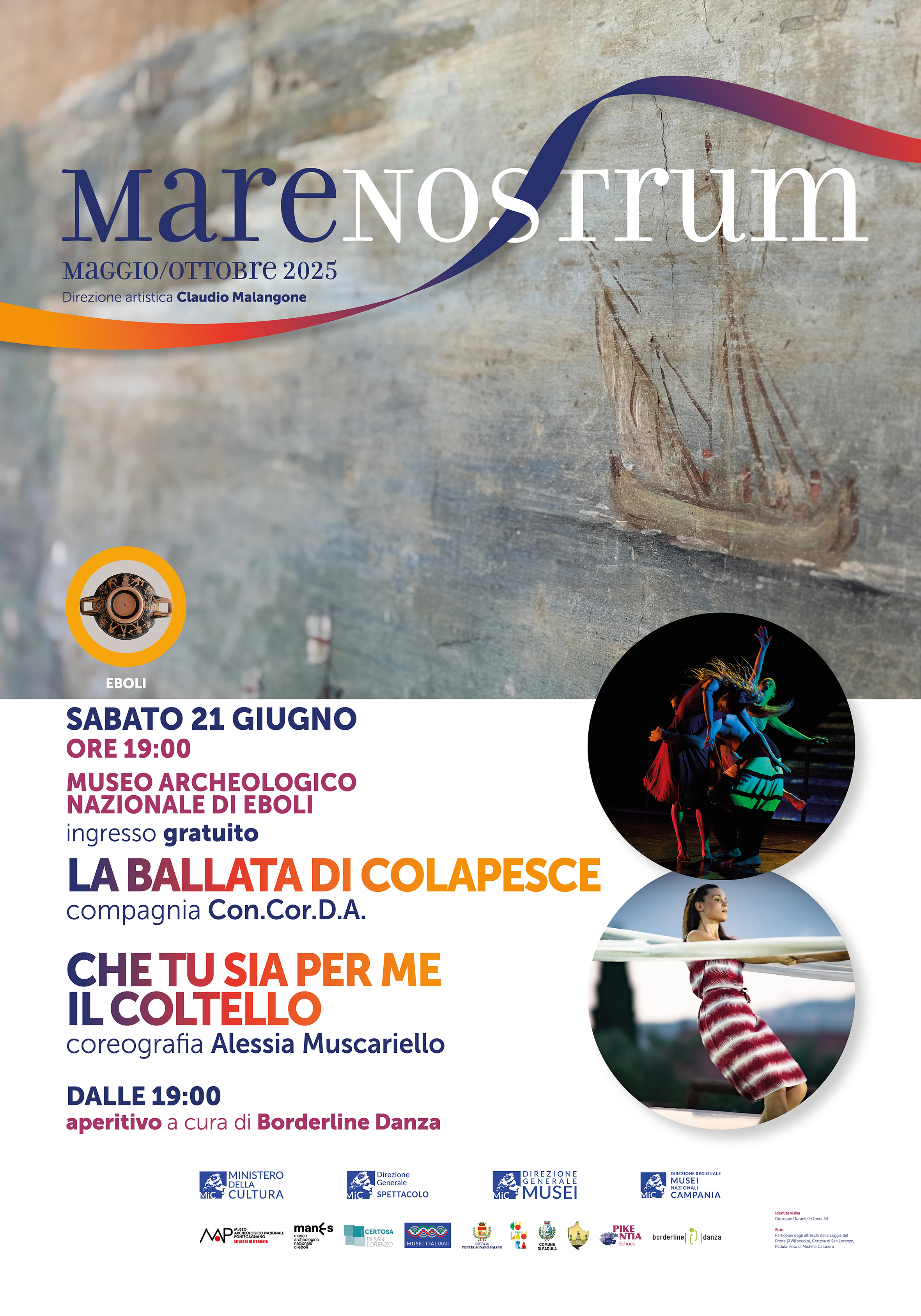 Festa della Musica 2025 al ManES | MARE NOSTRUM | rssegna internazionale di danza contemporanea