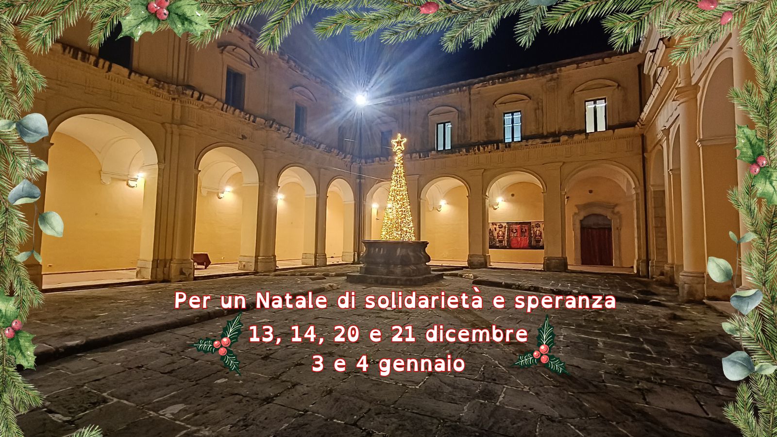 Per un Natale di solidarietà e speranza