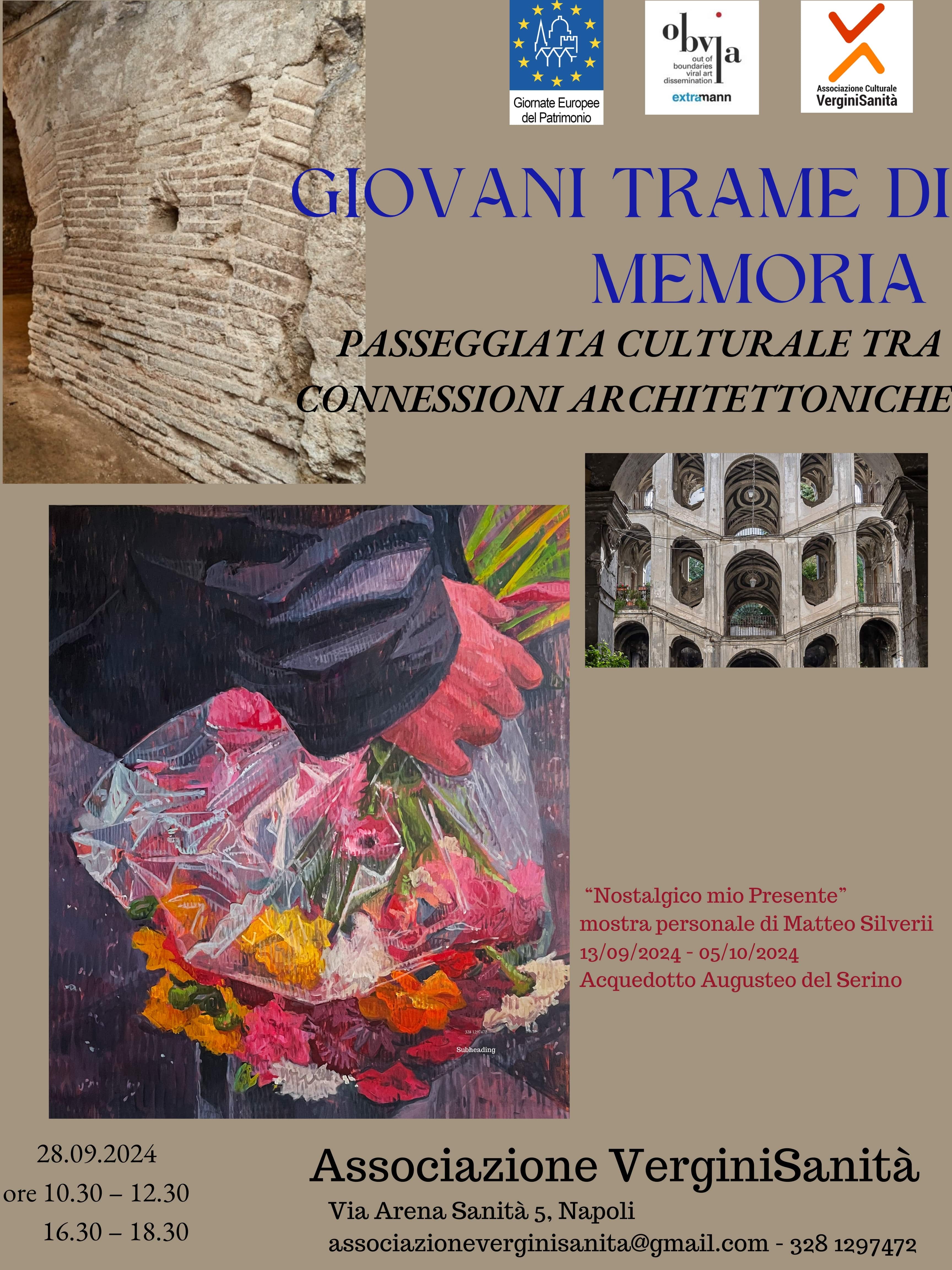 GIOVANI TRAME DI MEMORIA. PASSEGGIATA CULTURALE TRA CONNESSIONI ARCHITETTONICHE
