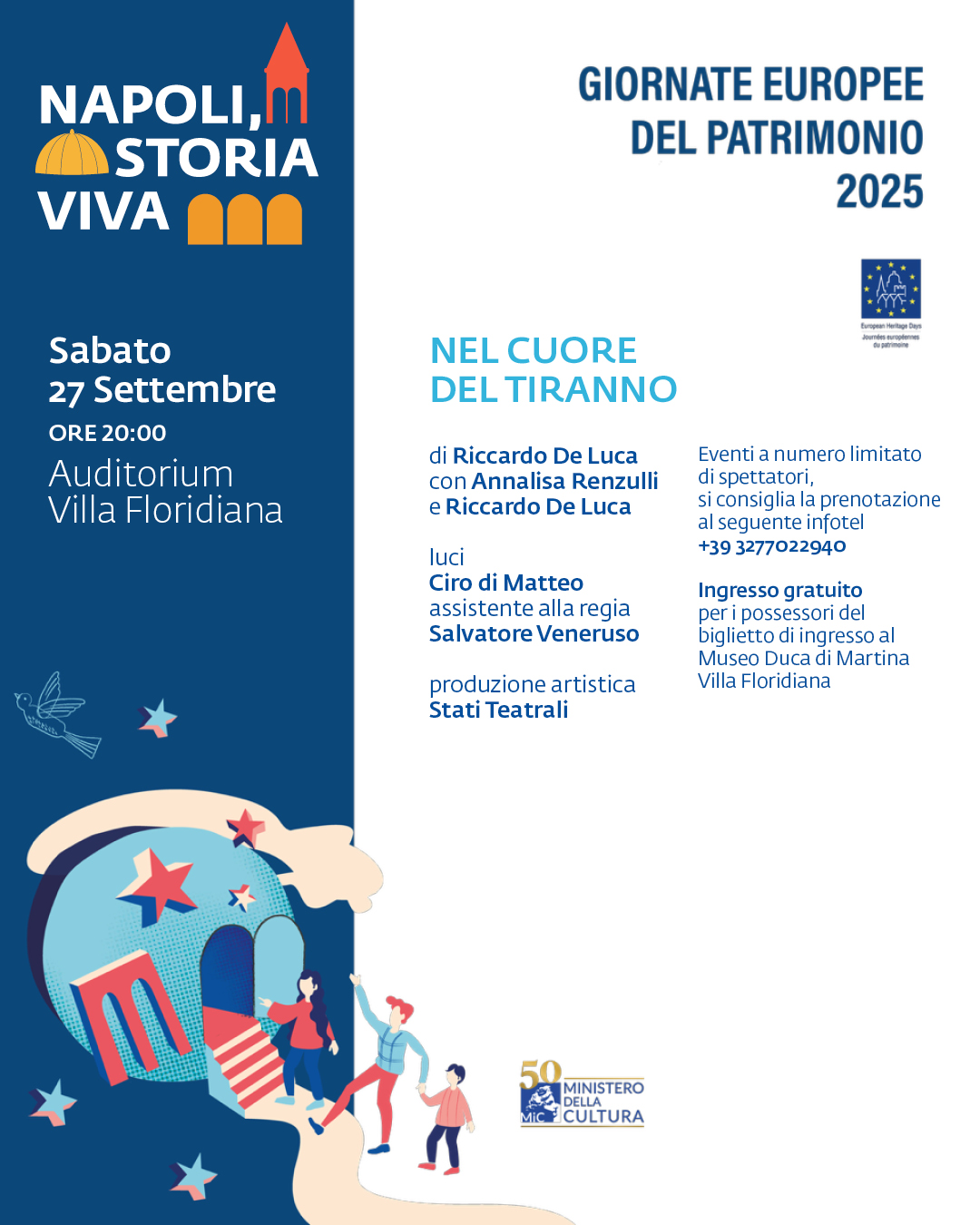 GEP 2025 in Villa Floridiana | Nel cuore del tiranno | Rassegna "Napoli Storia Viva"