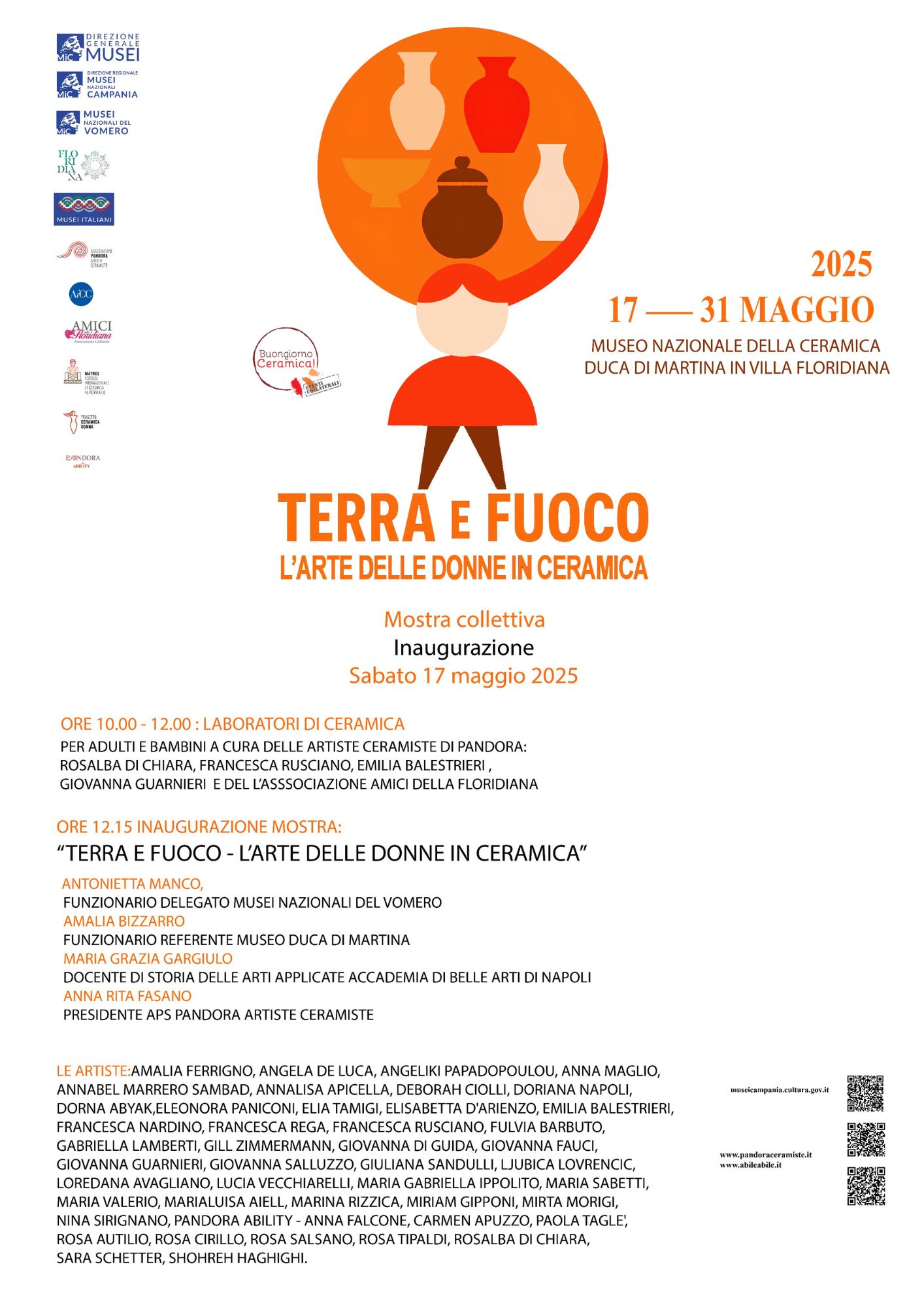 Terra e Fuoco. L’arte delle donne in ceramica | Mostra collettiva