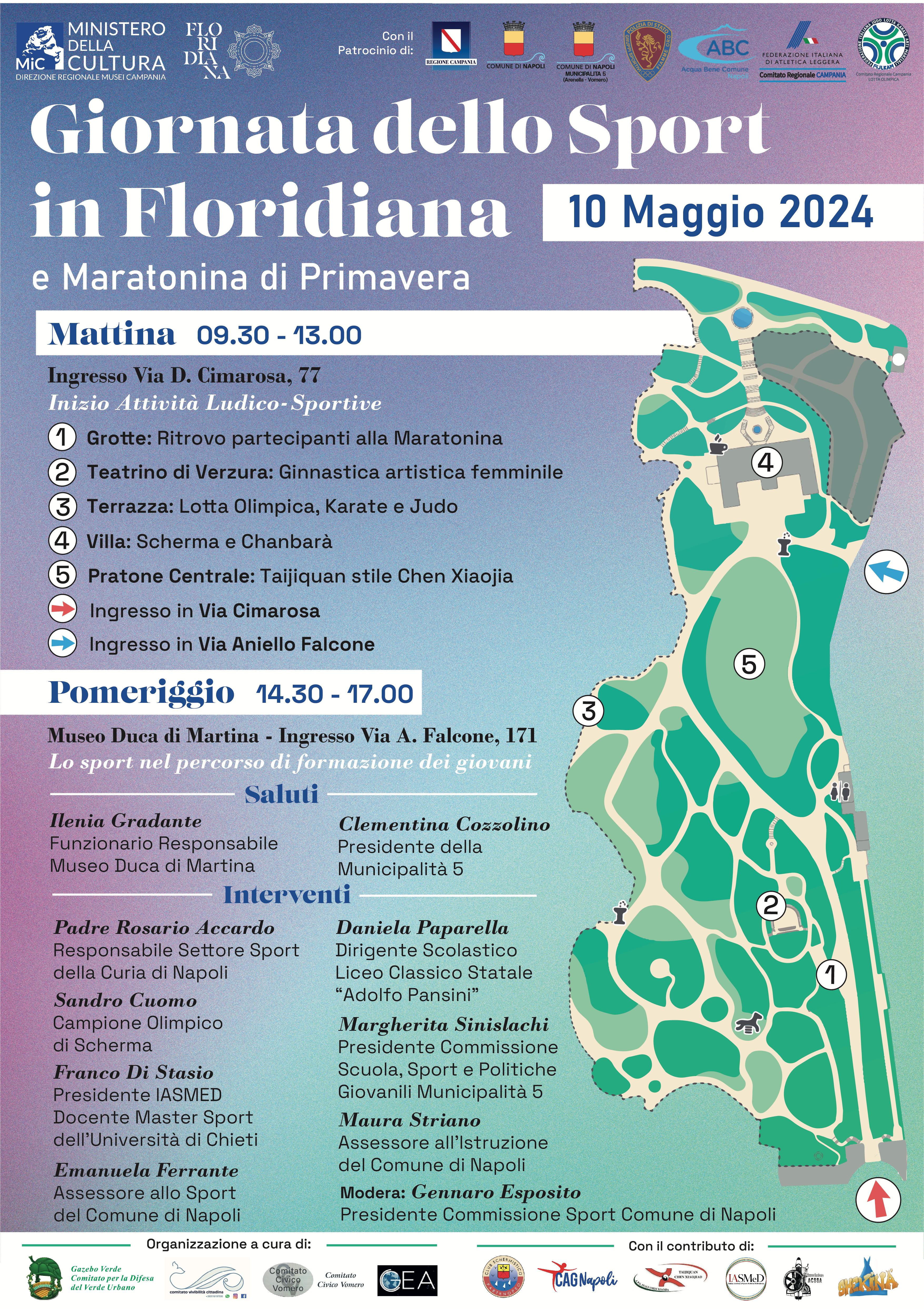 Giornata dello sport in Floridiana