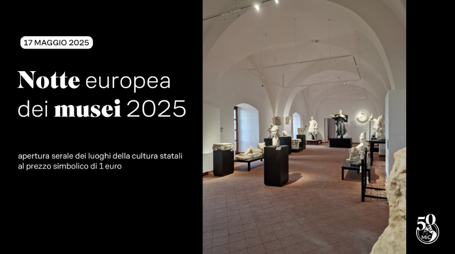 Notte Europea dei Musei 2025. Un viaggio tra storia e musica al Museo Archeologico Nazionale di Sessa Aurunca