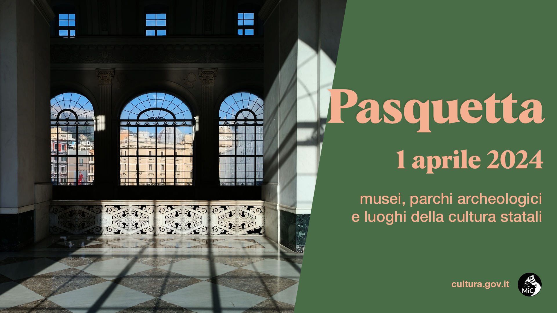 Lunedì dell'Angelo 2024 al Palazzo Reale di Napoli