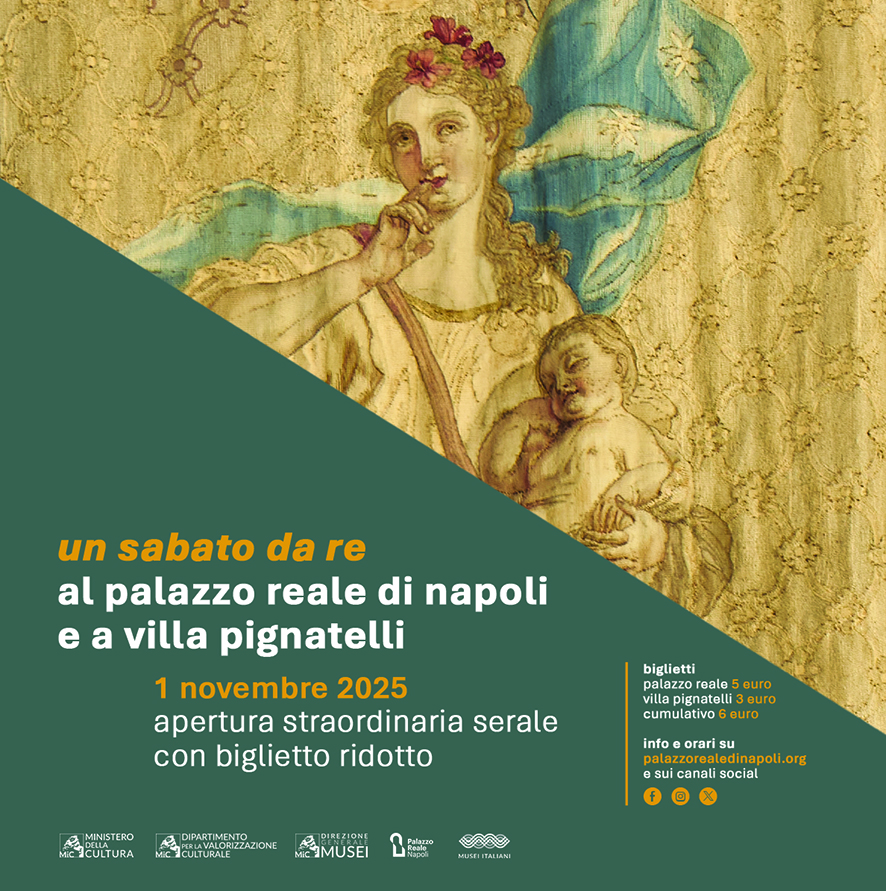 Sabato 1° novembre apertura straordinaria serale a tariffa ridotta al Palazzo Reale e al Museo Pignatelli-1