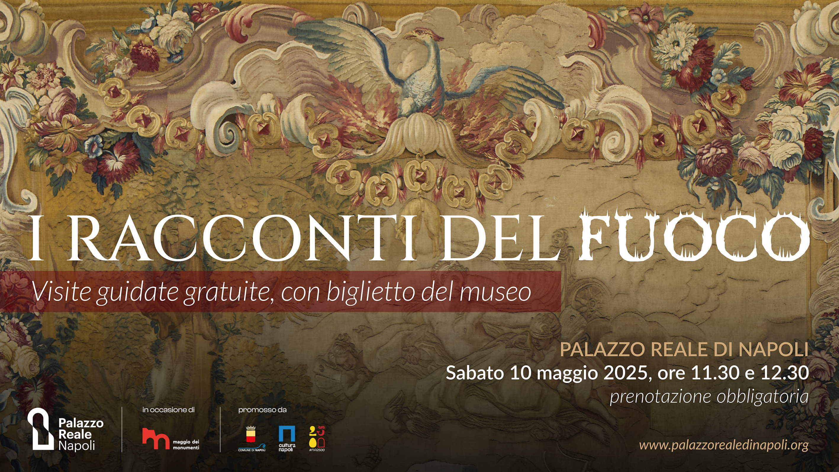 Il Palazzo Reale di Napoli aderisce alla programmazione del Maggio dei Monumenti 2025