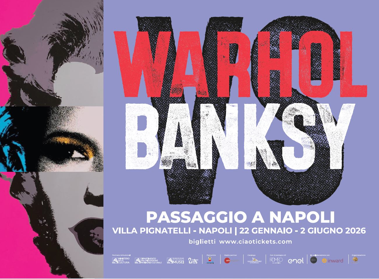 BANKSY VS WARHOL - PASSAGGIO A NAPOLI