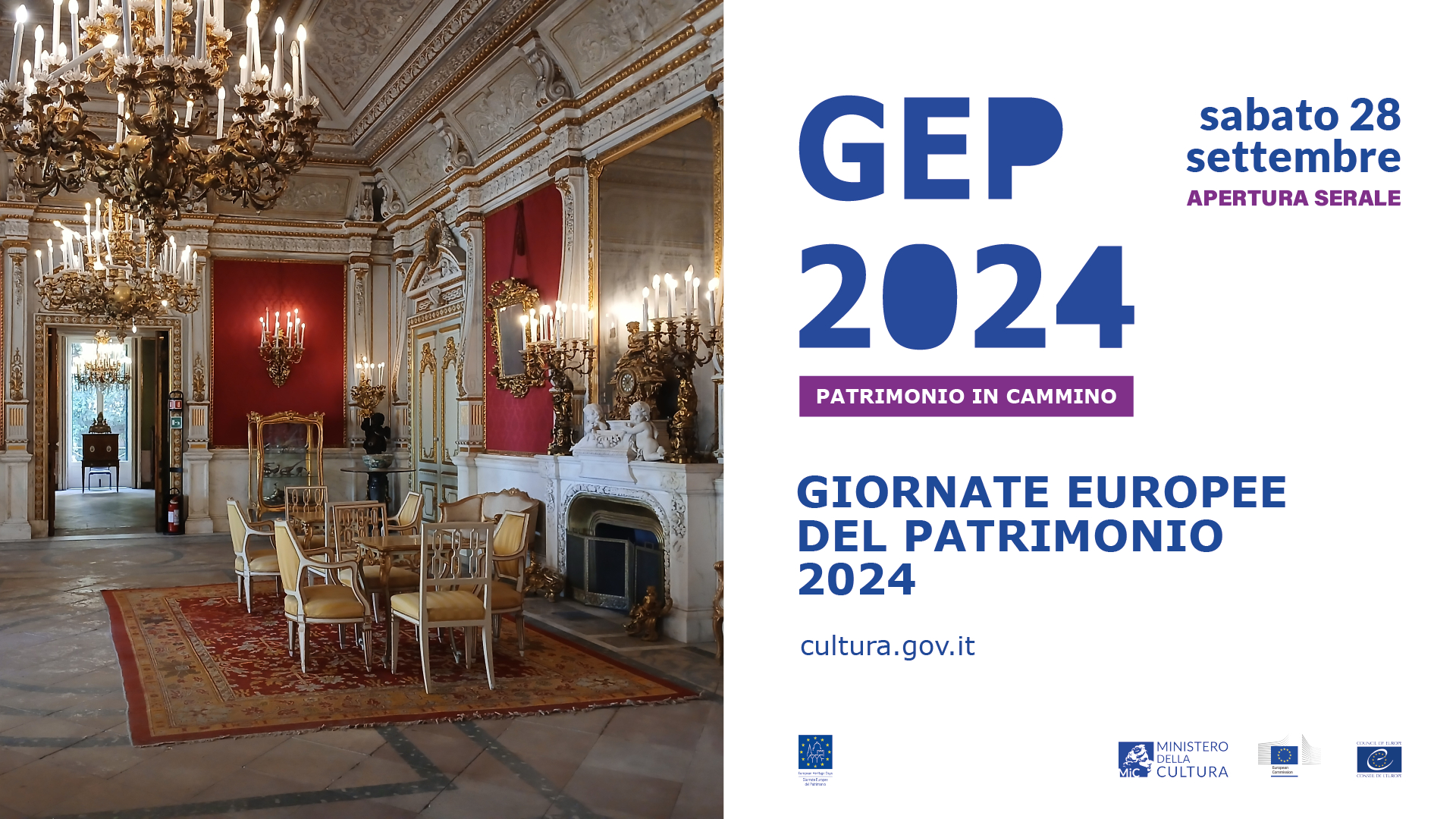 GEP 2024 AL MUSEO DIEGO ARAGONA PIGNATELLI CORTES - APERTURA SERALE
