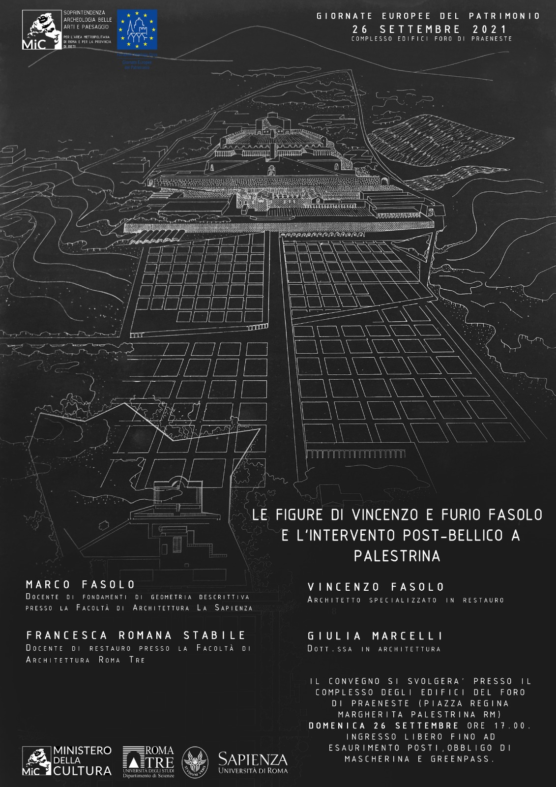 Le figure di Vincenzo e Furio Fasolo e l'intervento post-bellico a Palestrina