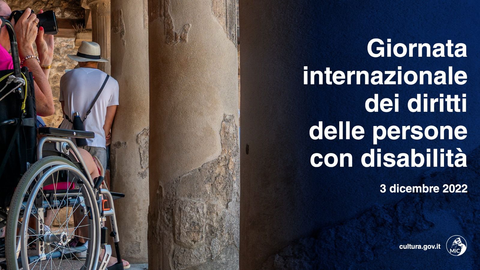 3 Dicembre Giornata internazionale delle persone con disabilità