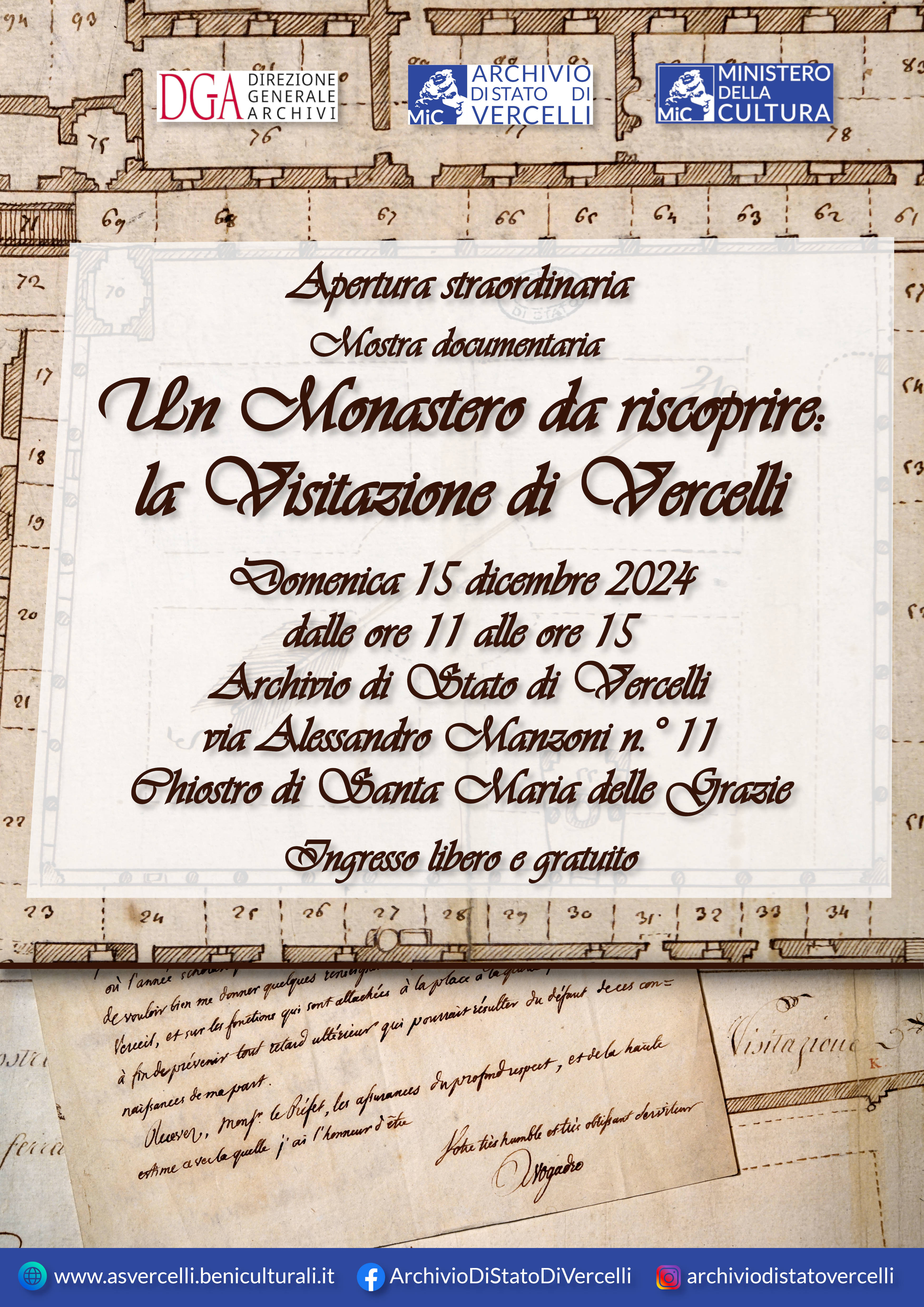 Un Monastero da riscoprire: la Visitazione di Vercelli