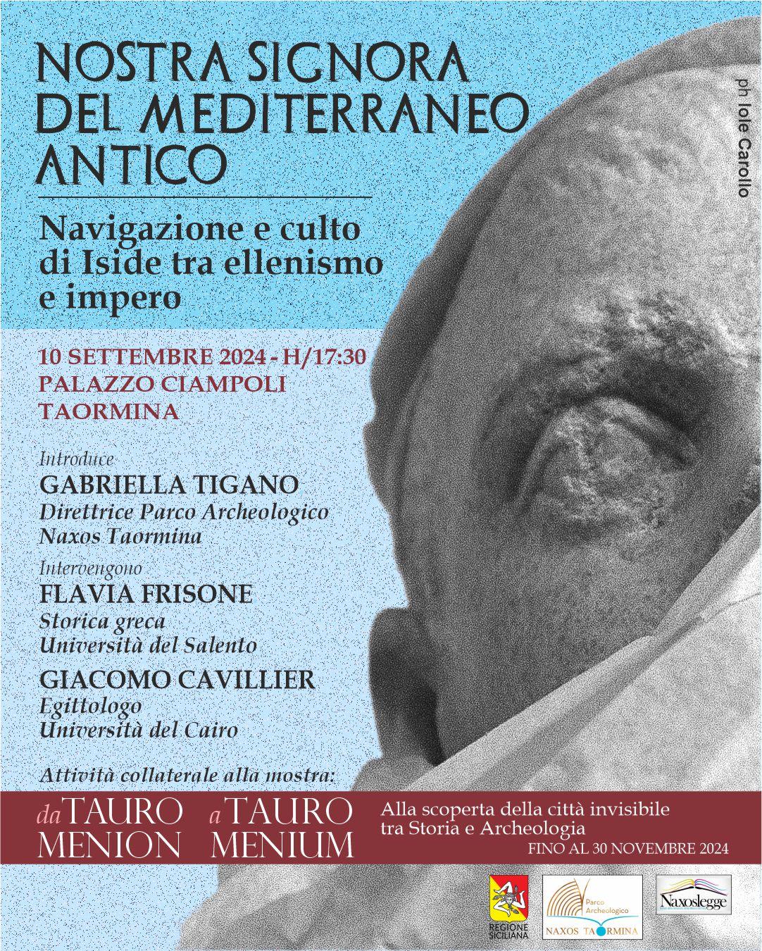 “Nostra Signora del Mediterraneo Antico. Navigazione e culto di Iside tra ellenismo e impero”