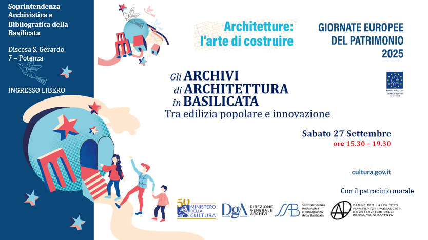 GEP 2025 - GLI ARCHIVI DI ARCHITETTURA IN BASILICATA tra edilizia popolare e innovazione