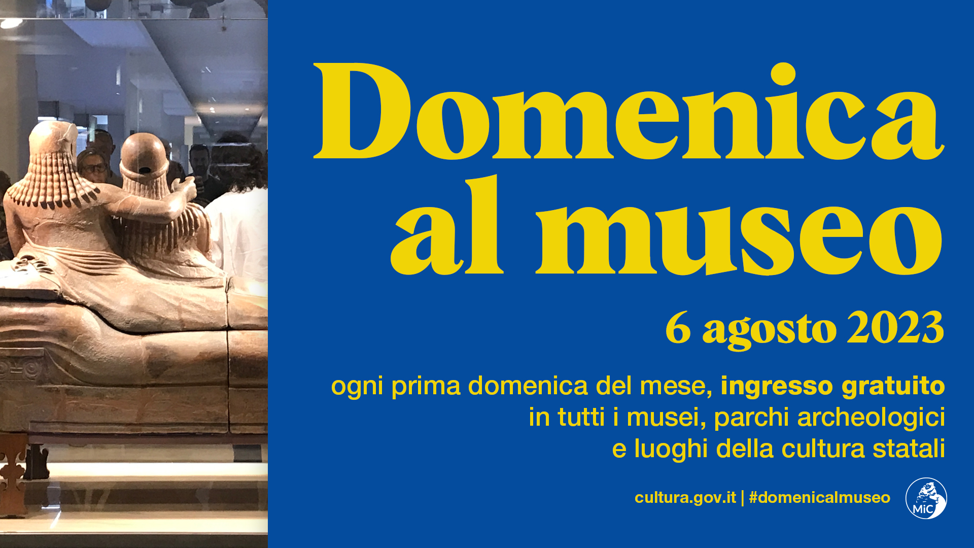 6 Agosto 2023 - Domenica al Museo all'ETRU