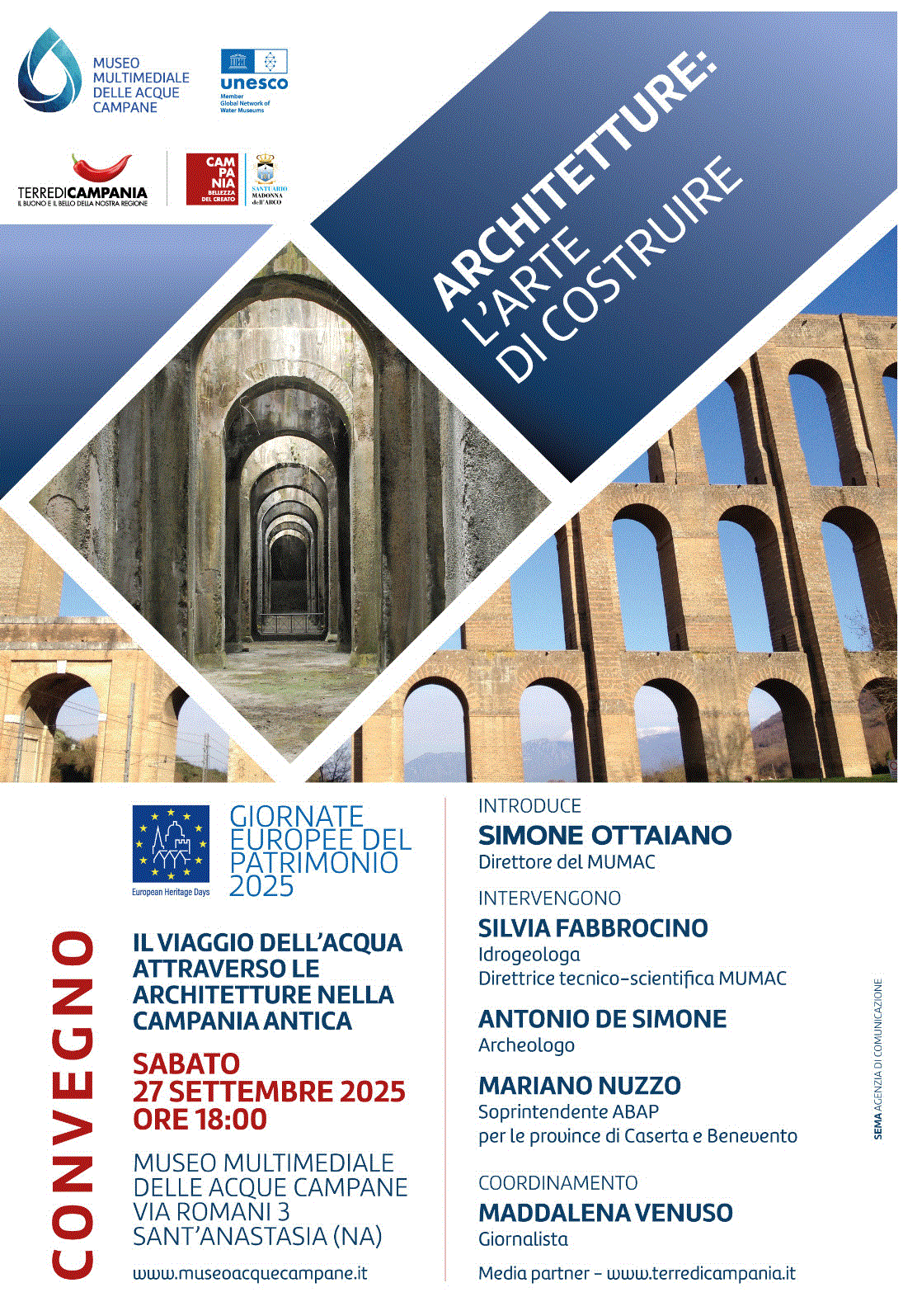 GEP 2025 La Soprintendenza Archeologia belle arti e paesaggio apre i siti ministeriali organizzando visite guidate. Ingresso gratuito