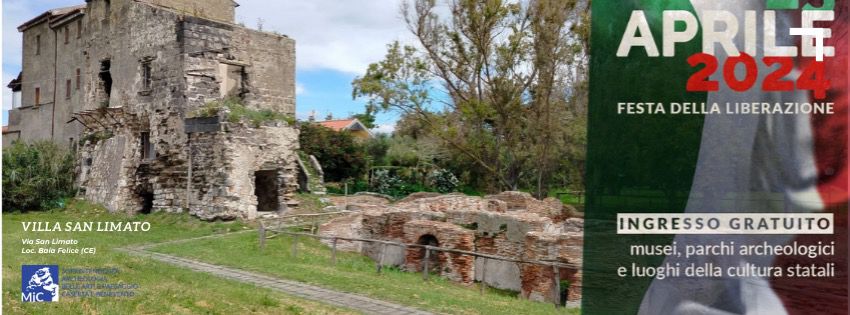 25 Aprile 2024 alla Villa Romana di San Limato. Ingresso gratuito