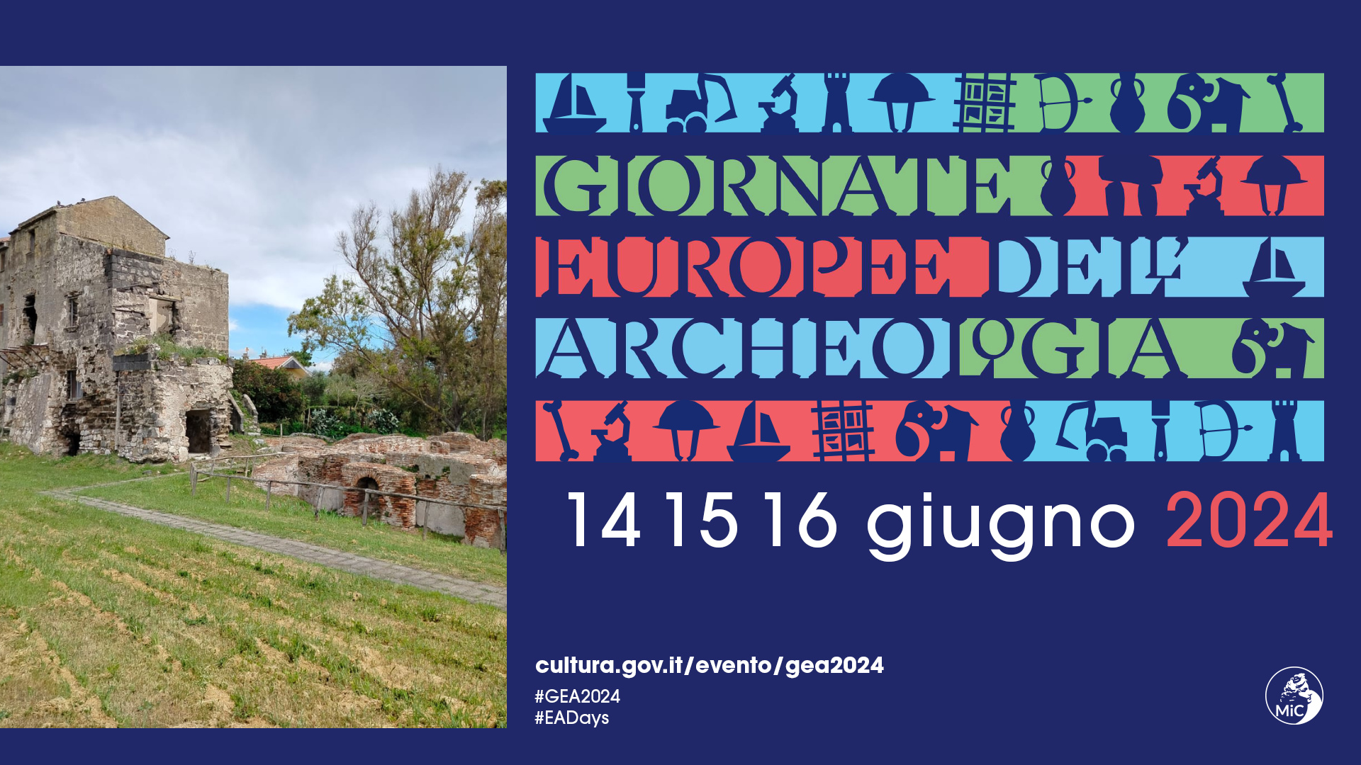 #GEA 2024 La Soprintendenza Archeologia belle arti e paesaggio per le province di Caserta e Benevento aderisce alle Giornate Europee dell'Archeologia
