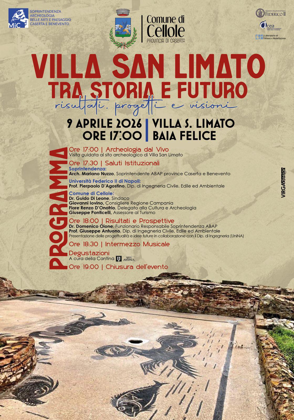 “Villa San Limato tra storia e futuro: risultati, progetti e visioni”
