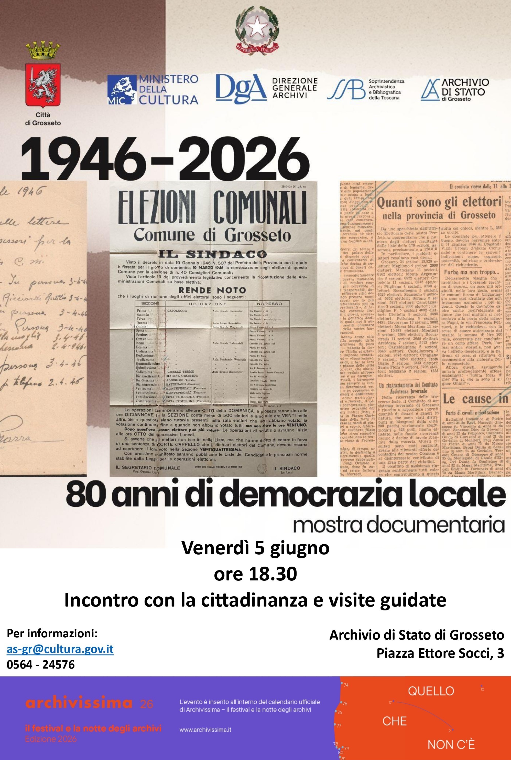 Archivissima 2026