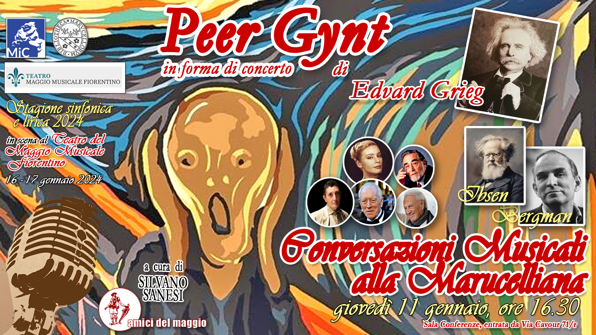 Conversazioni musicali alla Marucelliana. PEER GYNT di EDVARD GRIEG