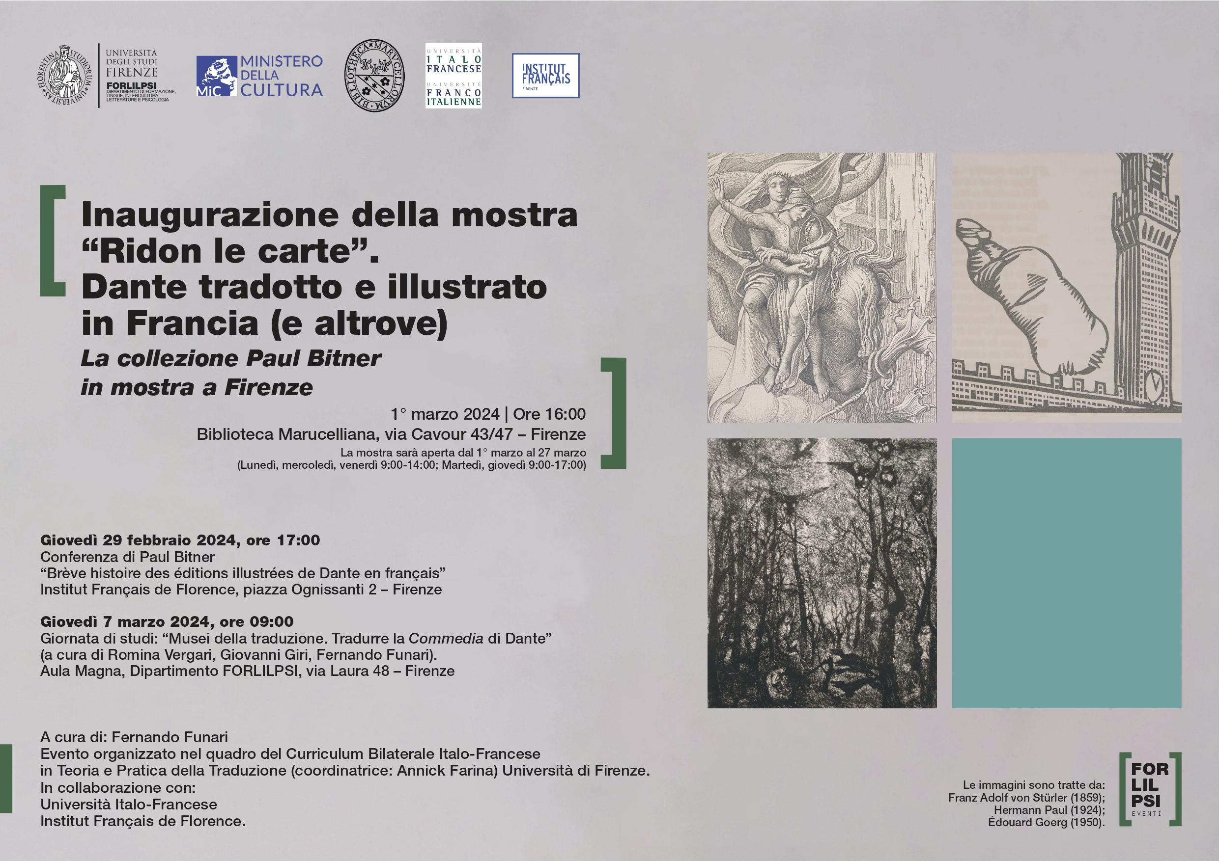 "RIDON LE CARTE". Dante tradotto e illustrato in Francia (e altrove)