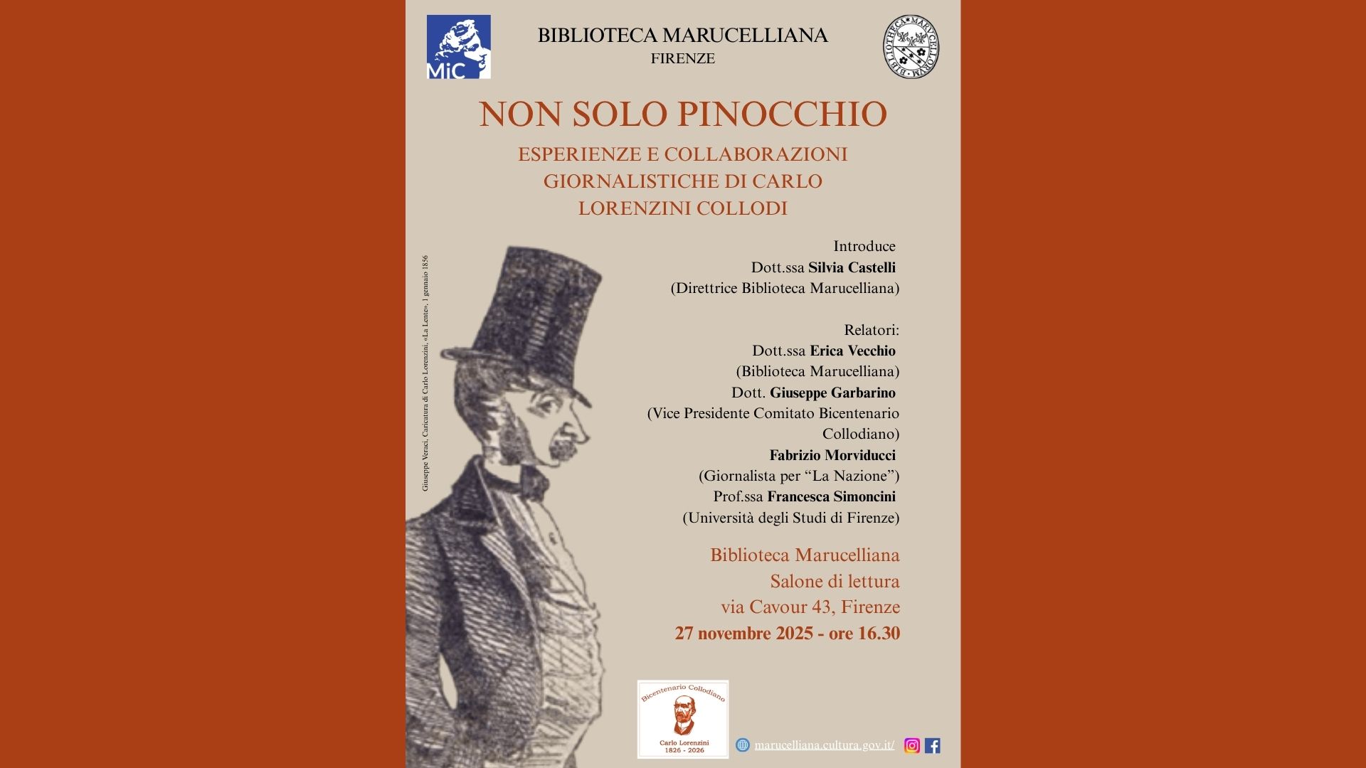 NON SOLO PINOCCHIO. Esperienze e collaborazioni giornalistiche di Carlo Lorenzini Collodi