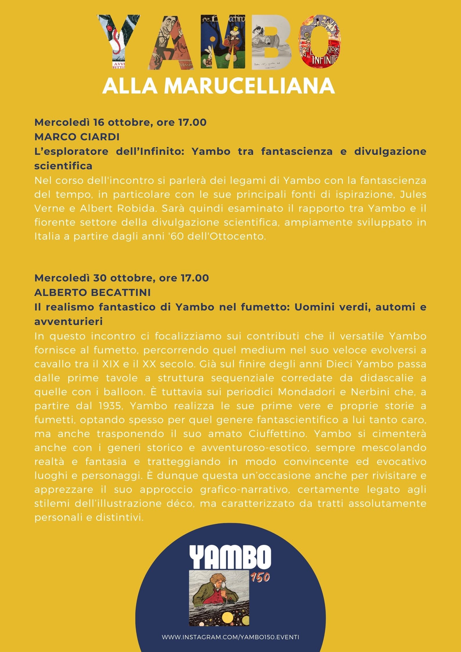 L’esploratore dell’Infinito: Yambo tra fantascienza e divulgazione scientifica