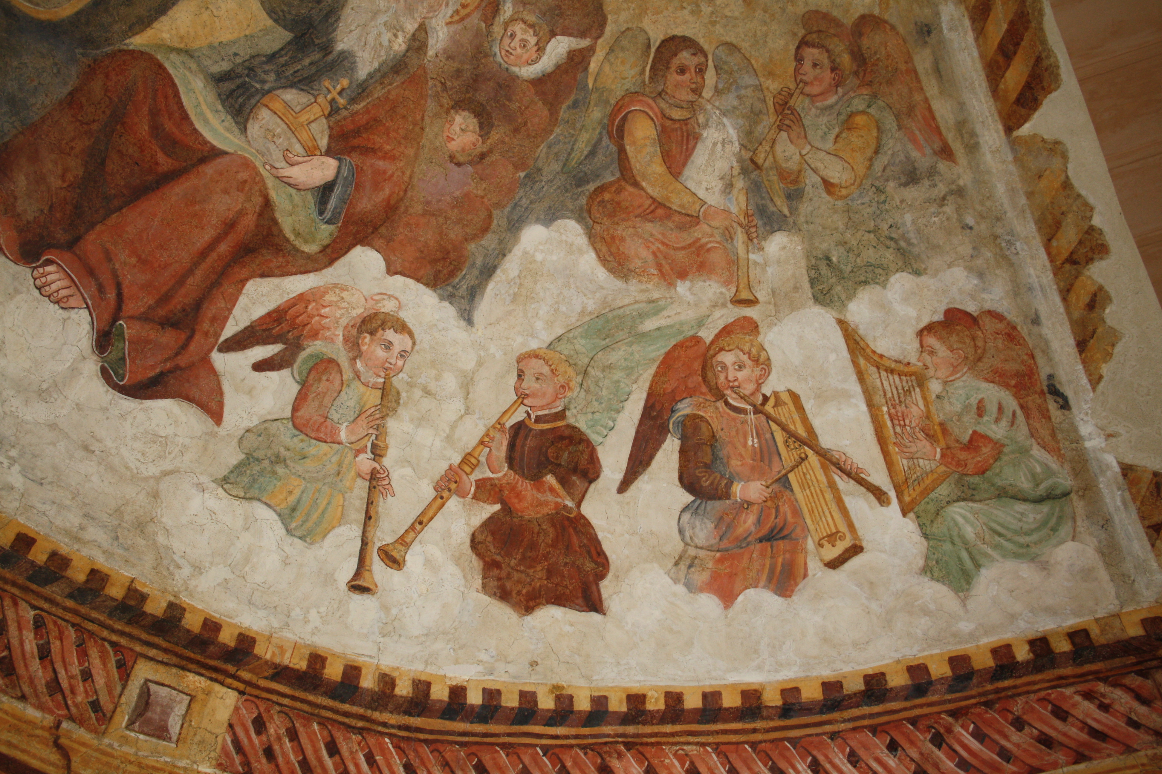 IL RESTAURO DELLA AFFRESCHI DI GIOVANNI TODISCO NELLA CHIESA DI S. LUCIA AD AVIGLIANO (PZ