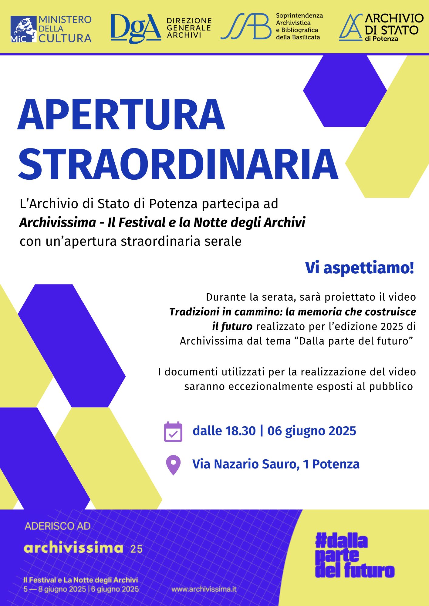 Archivissima 2025 - La Notte degli Archivi