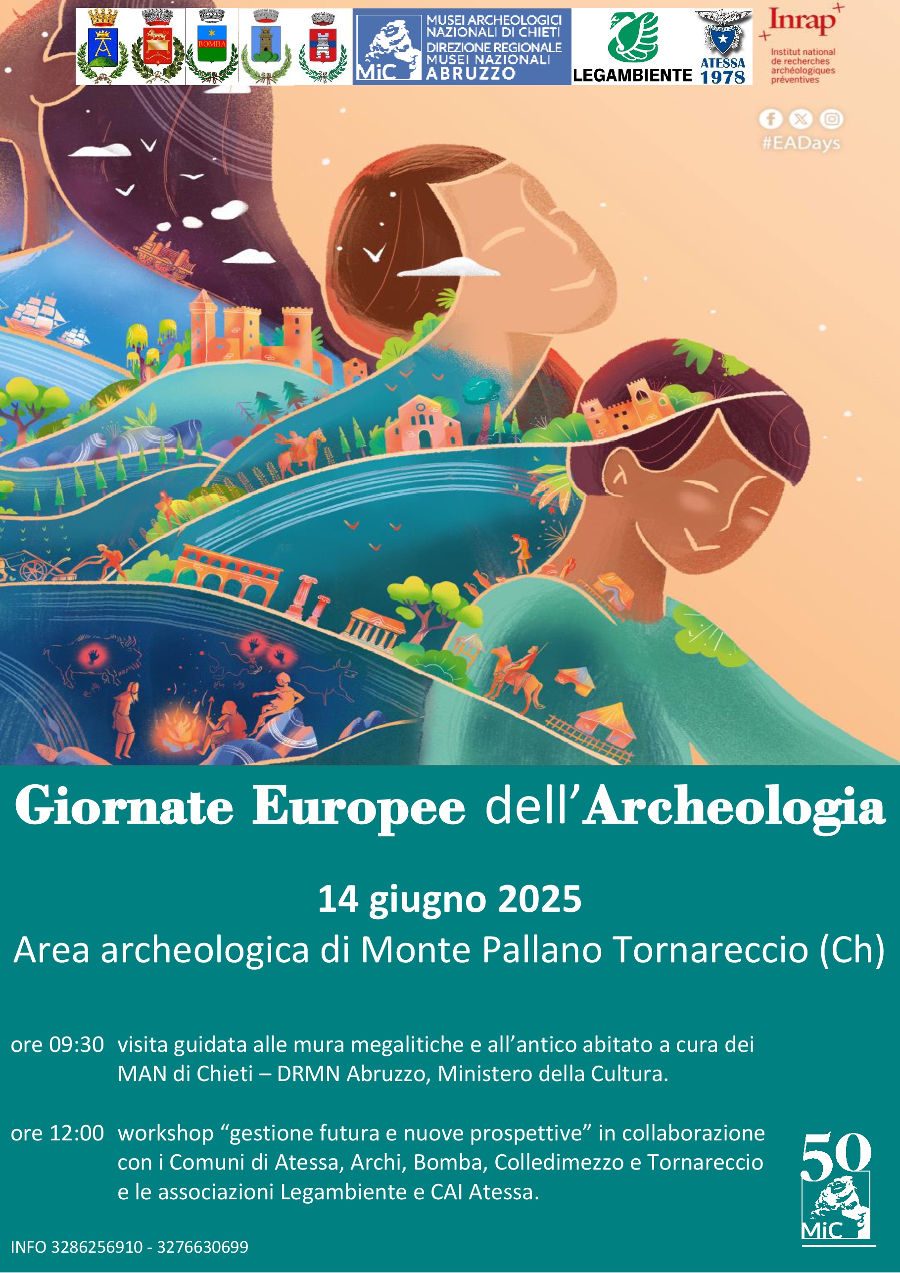GEA 2025 - Area Archeologica di Monte Pallano - Tornareccio (CH)