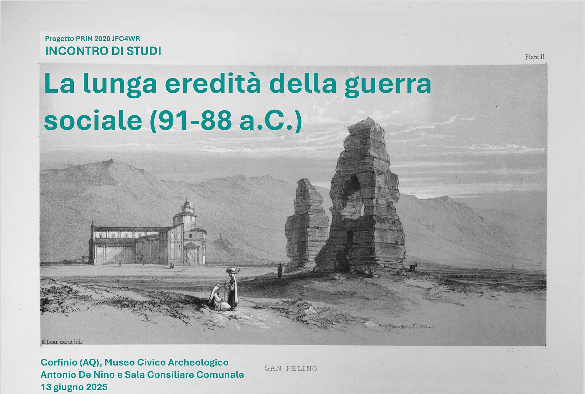 La lunga eredità della guerra sociale - Incontro di studi