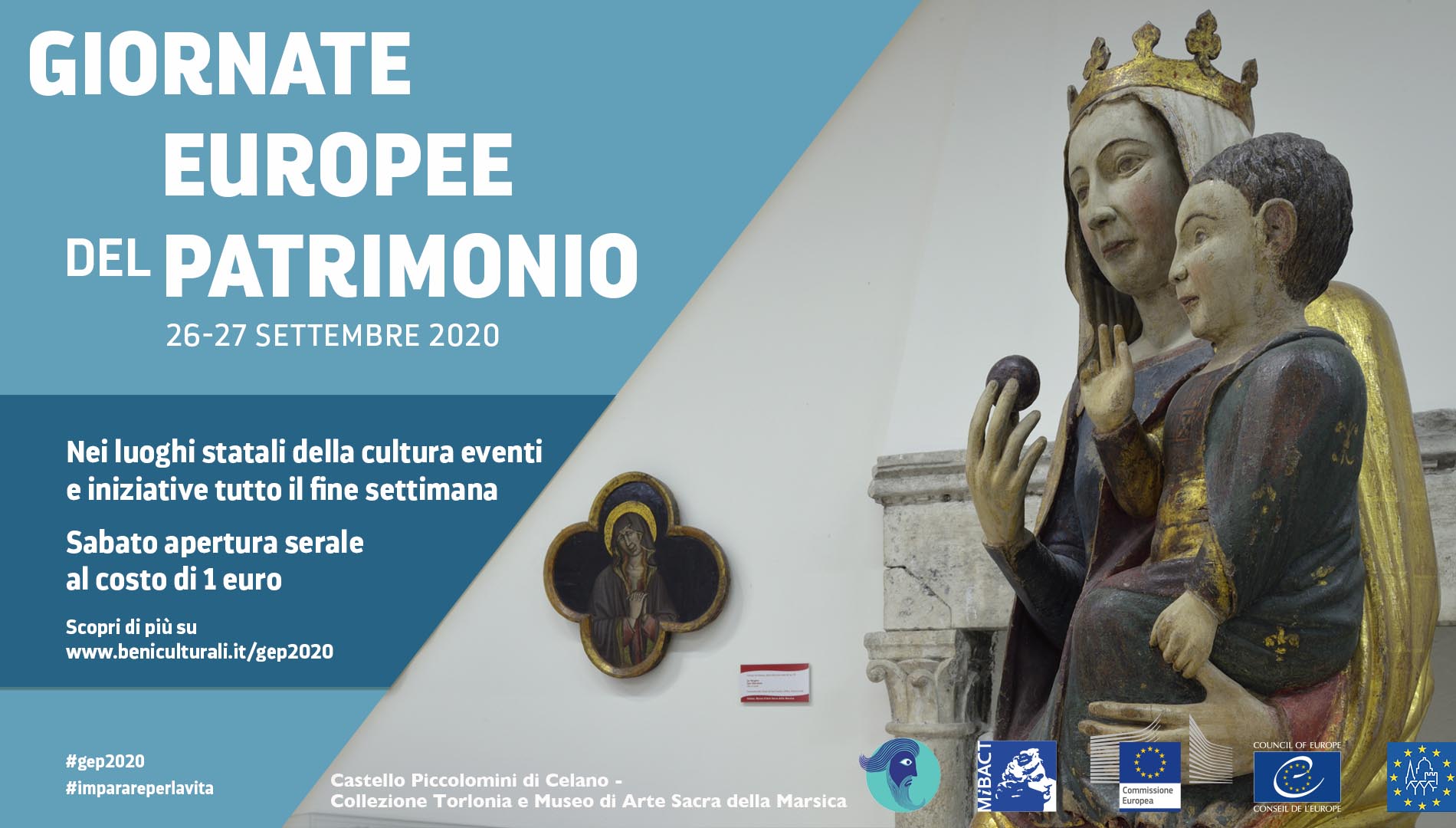Giornate Europee del Patrimonio 2020 Castello Piccolomini