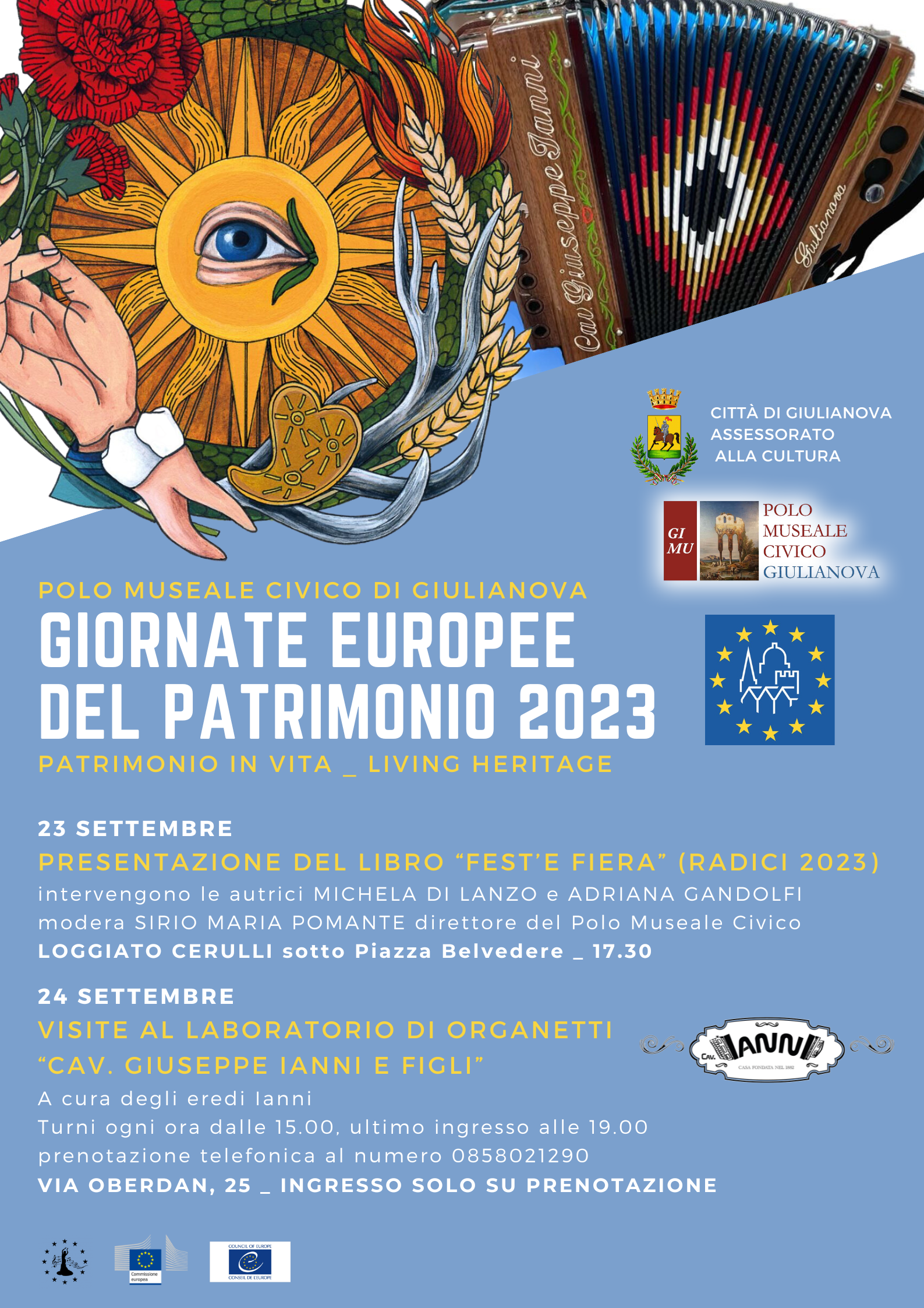 GEP 2023 - “Sulle note della gioia: le feste tradizionali d’Abruzzo e l’organetto Ianni di Giulianova”
