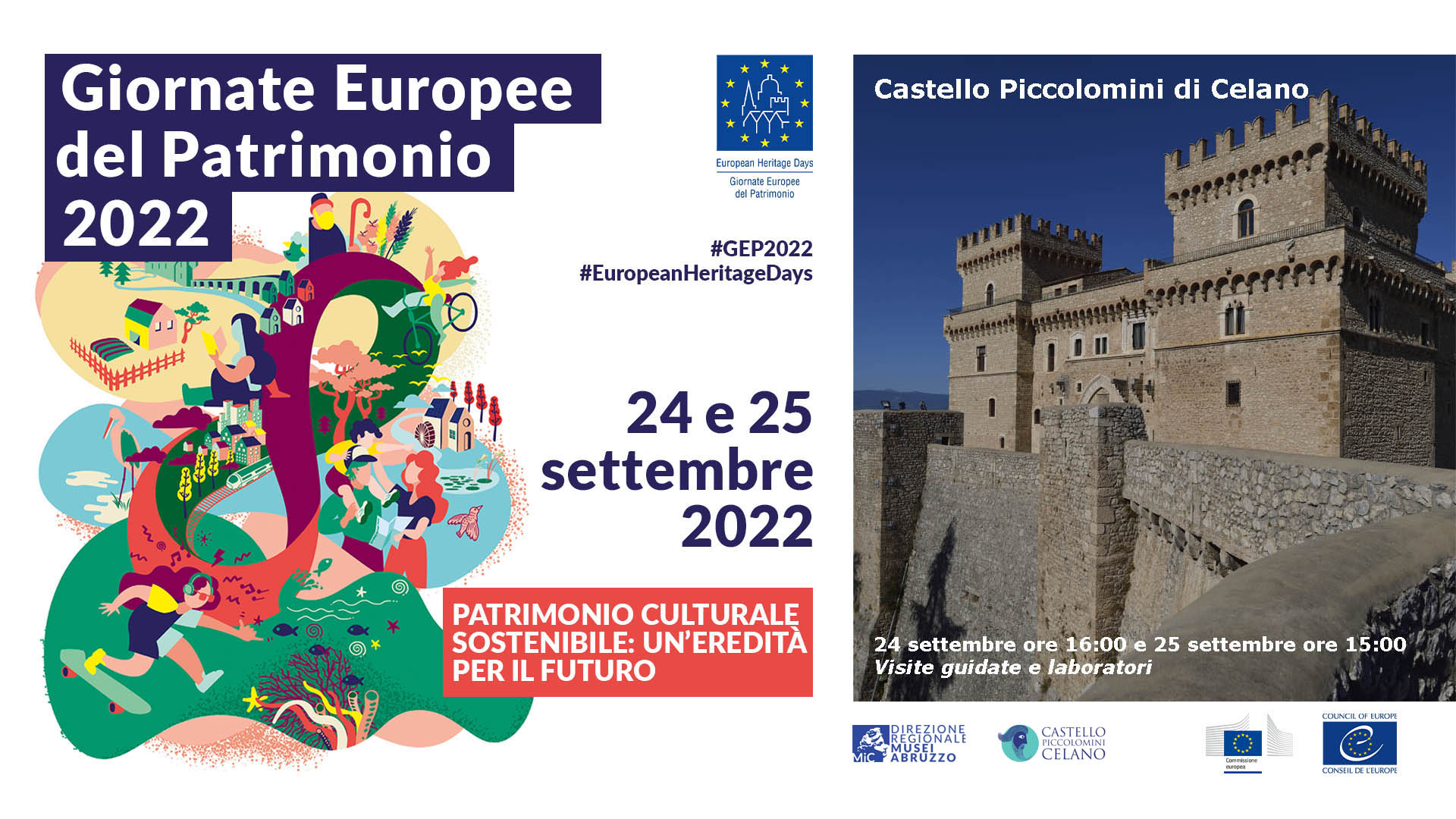 Visite guidate e laboratori al Castello Piccolomini