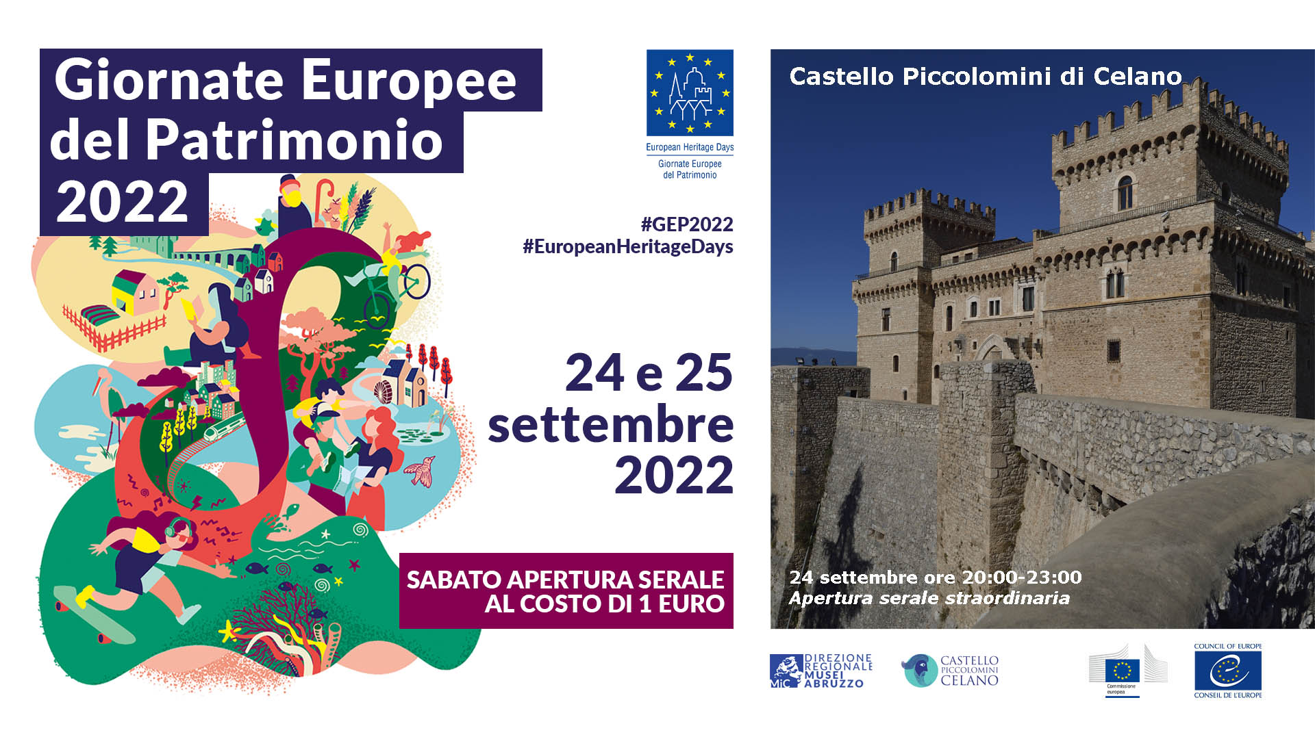 Apertura serale straordinaria al Castello Piccolomini