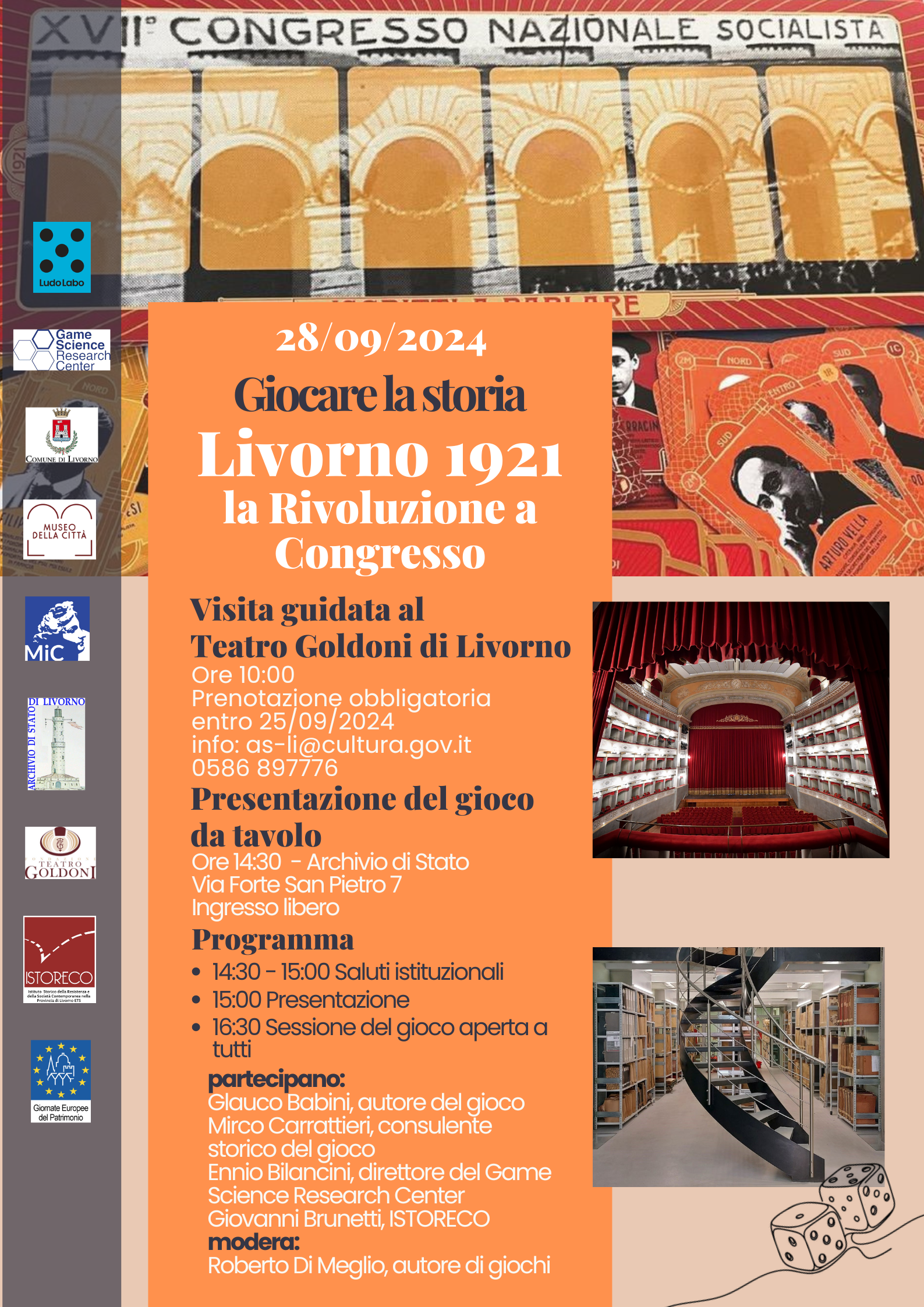 Giocare la storia. Livorno, 1921 La Rivoluzione a Congresso