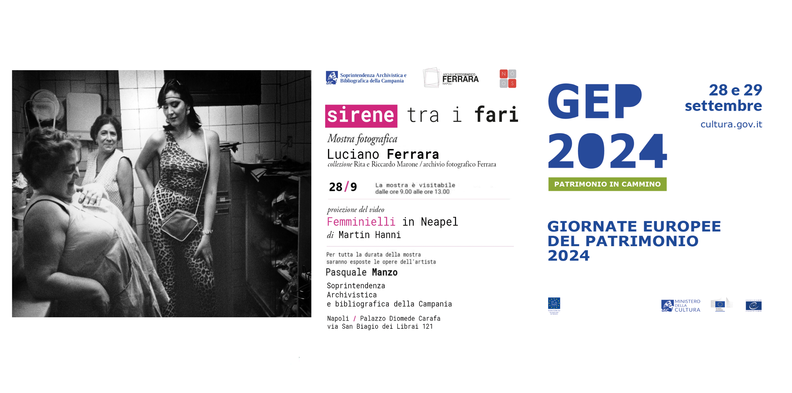 GEP 2024 - Apertura straordinaria della Mostra "Sirene tra i fari"