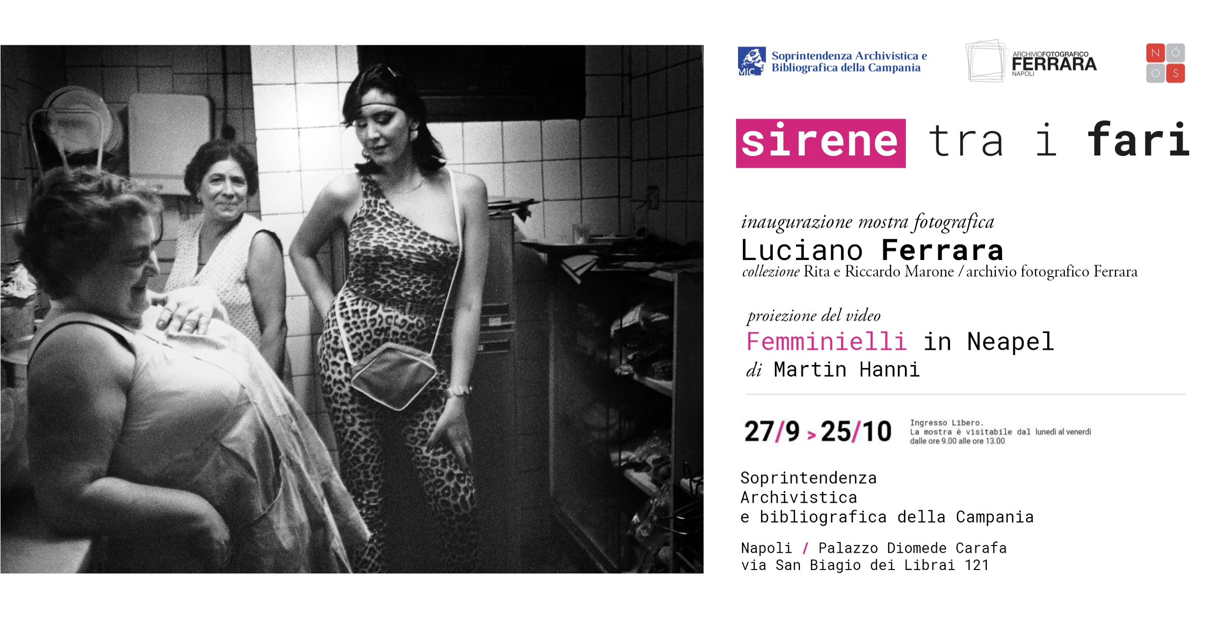 Mostra fotografica "Sirene tra i fari"