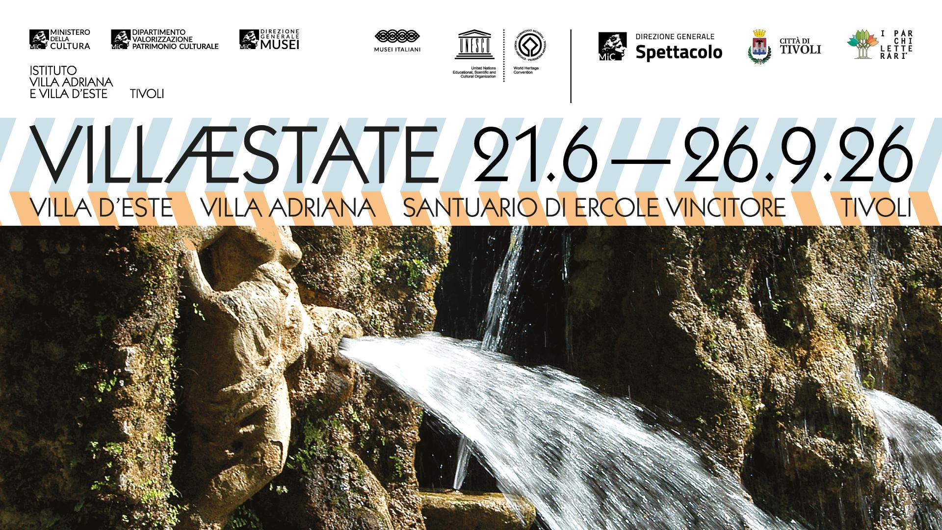 L’estate delle VILLÆ di Tivoli si illumina di sera: ecco il calendario tra arte, teatro, musica e osservazioni astronomiche.