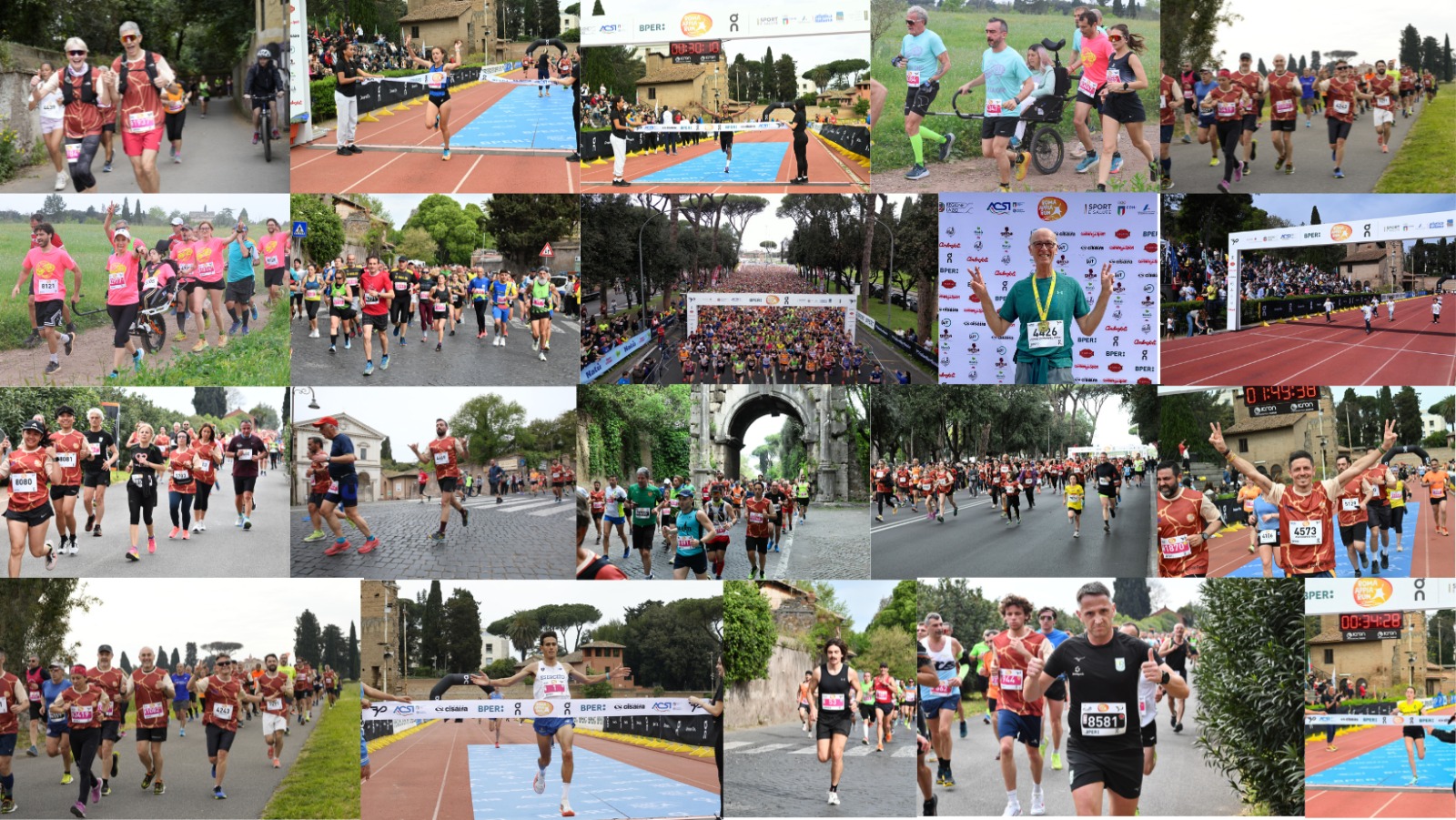 Domenica 13 aprile torna la ROMA APPIA RUN