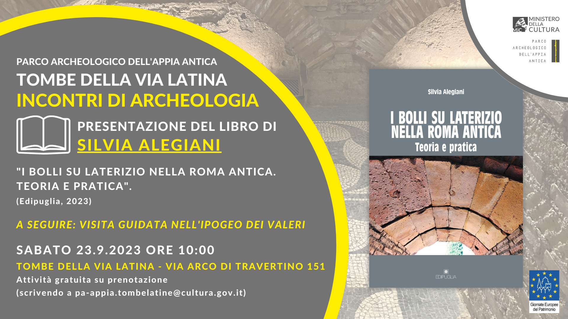 Incontri di archeologia