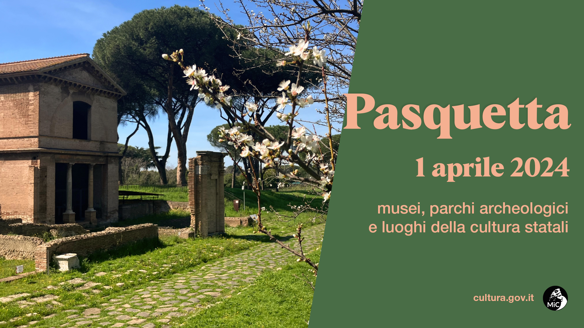 Pasquetta 2024 nel Parco Archeologico dell'Appia Antica