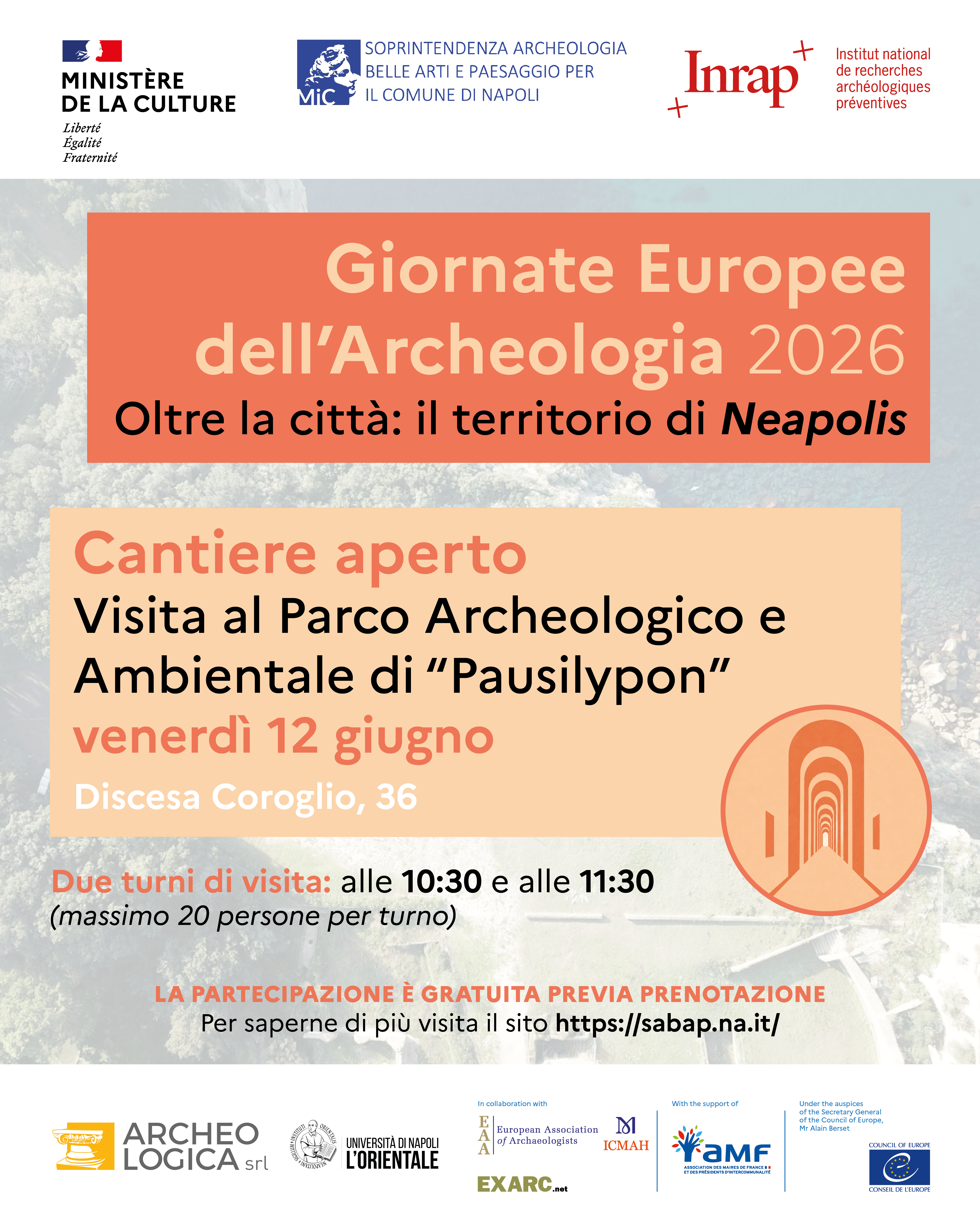 GIORNATE EUROPEE DELL’ARCHEOLOGIA 2026